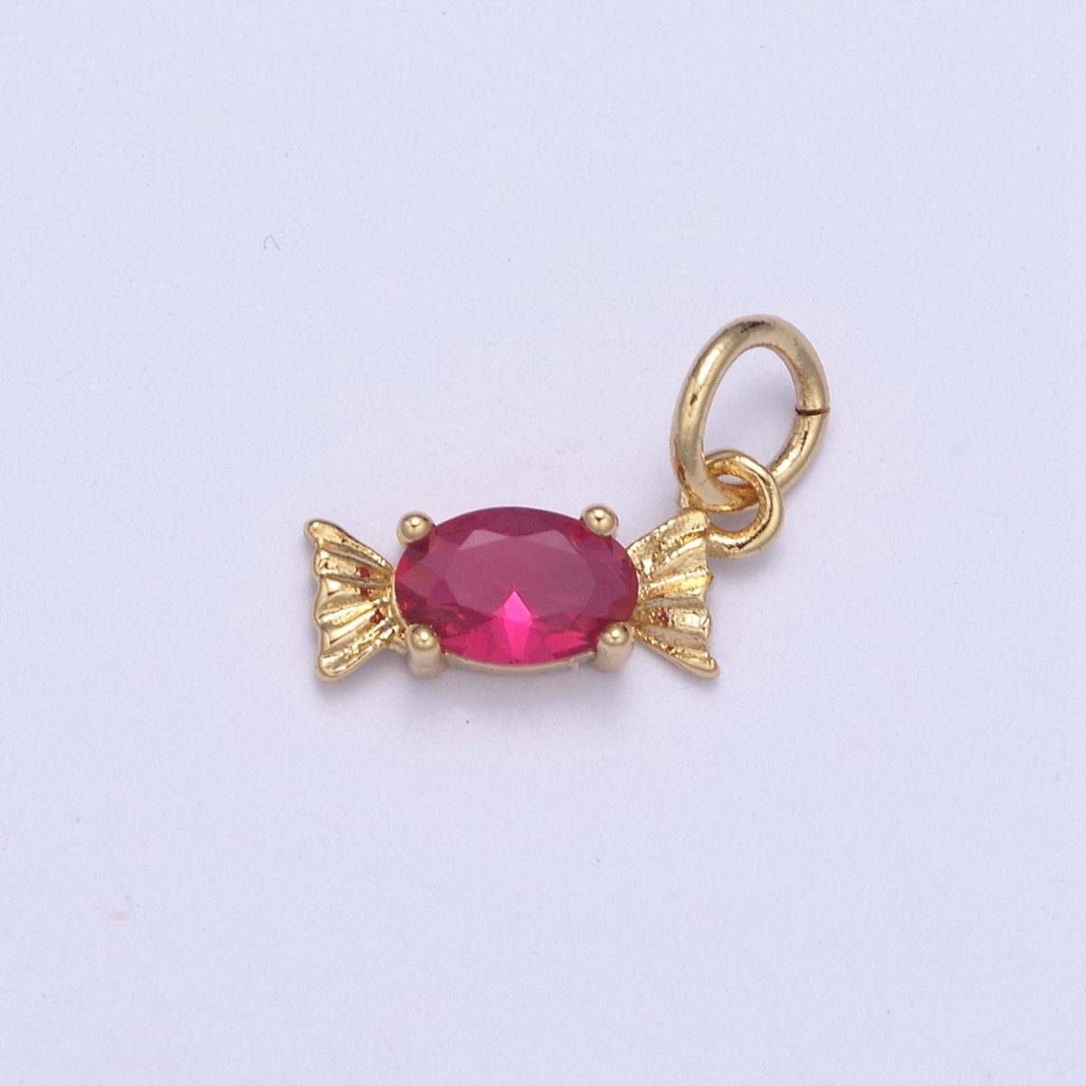 Cubic Candy Charm,14k Gold Filled Candy Pendant Add on Foodie Jewelry Making Supplies N-378 - N-379