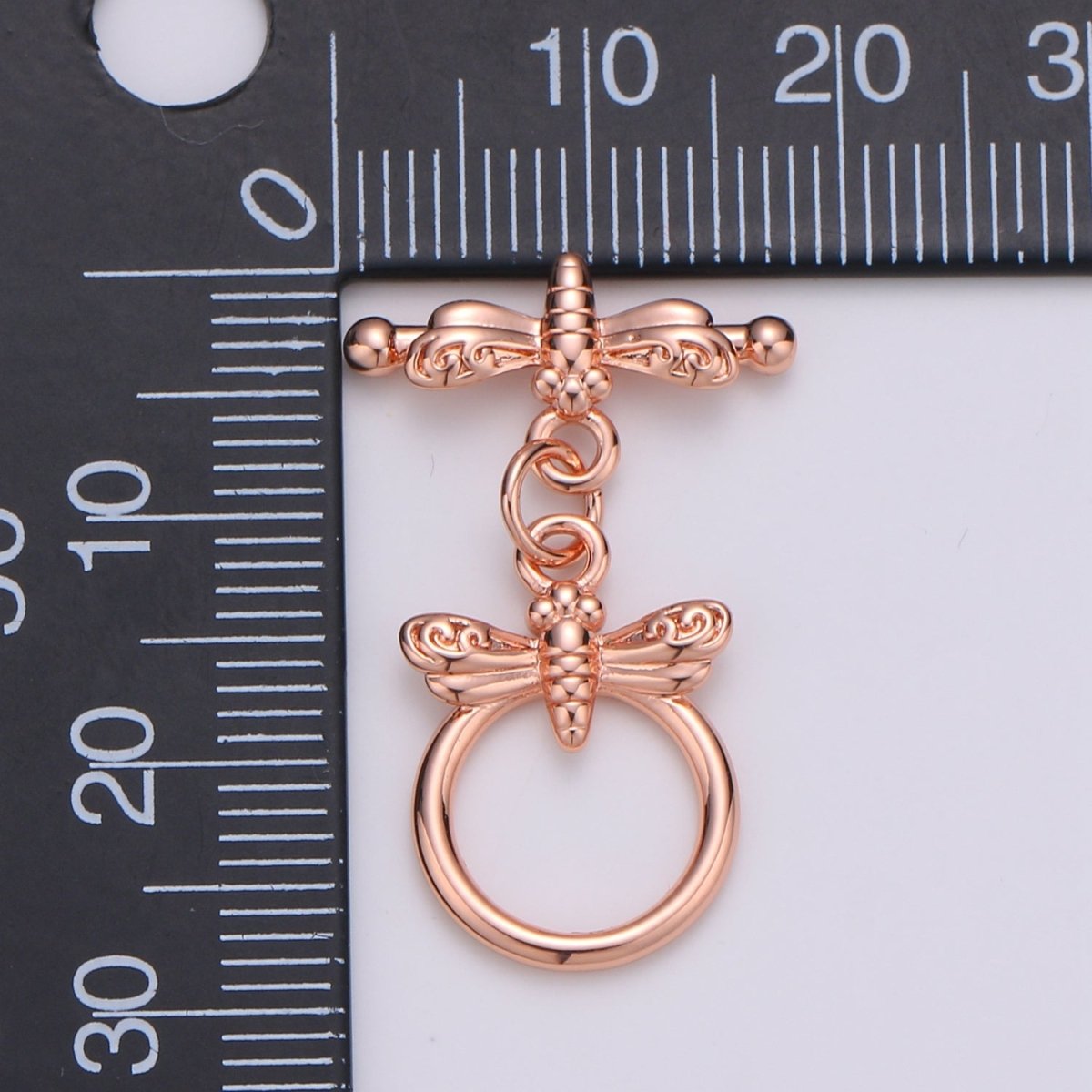 Cute Gold Toggle Clasp, Rose Gold , Black, Silver Bee Toggle Clasps Fancy Design OT Clasp WHOLESALE Supply for Bracelet Necklace Component L-114~L-117