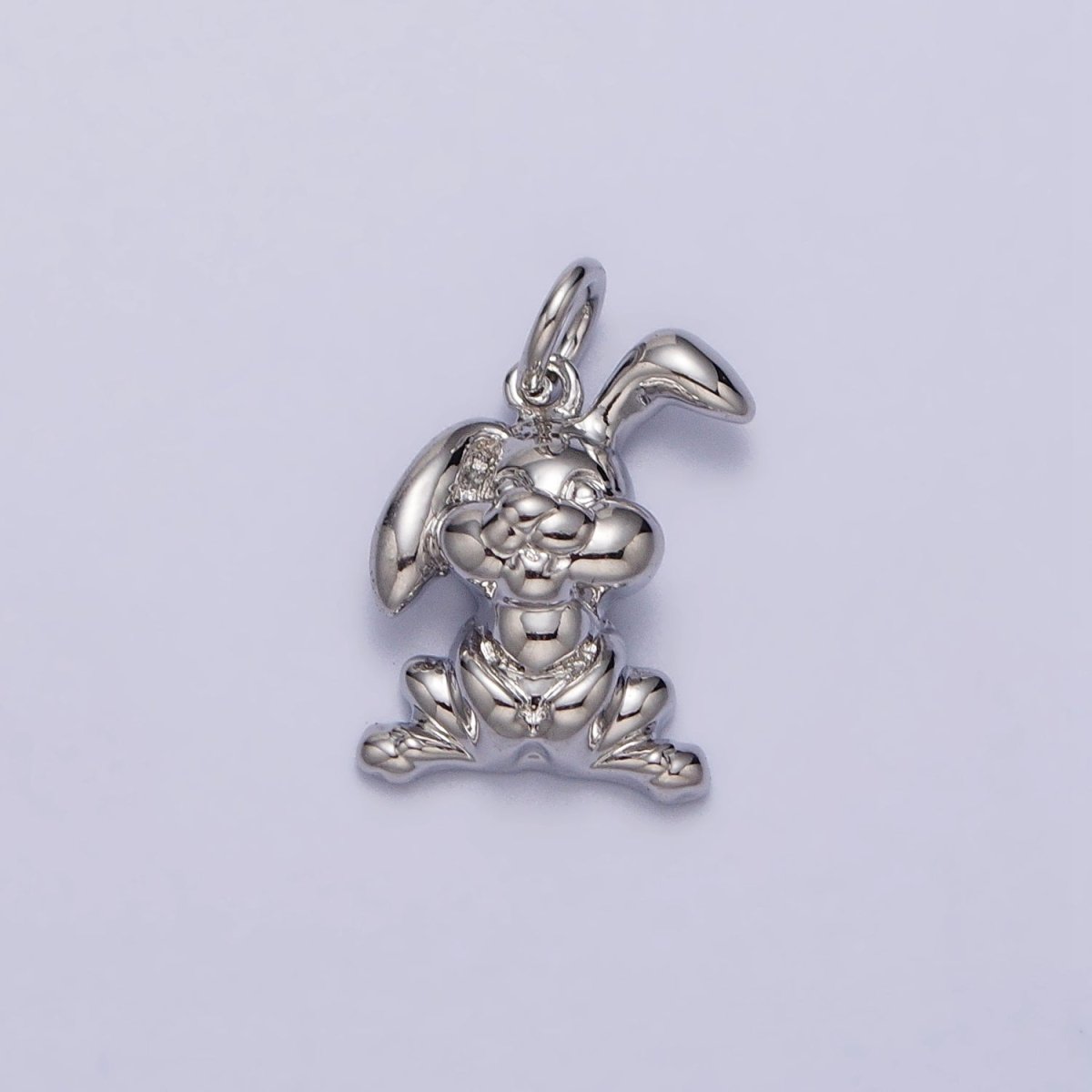 Cute Rabbit Bunny Animal Charm in Gold & Silver | AC183