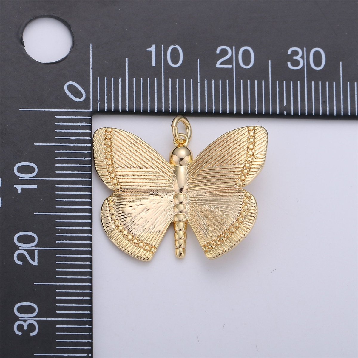 Dainty 14k Gold Filled Butterfly Pendant Gold Butterfly Charms for Bracelet, Earring, Necklace Charms for Jewelry Making Supply D-491 C-653
