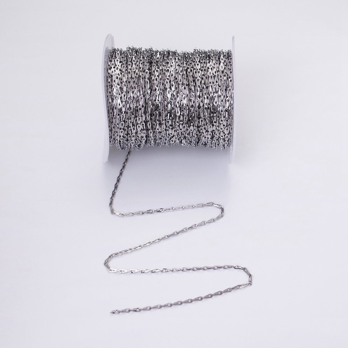 Dainty 16K Gold Filled Ladder Hook Horse Shoe Chain 1.7mm Unfinished chain by Yard Unique Horseshoe Link Chain | ROLL-1267 ROLL-1268 Clearance Pricing