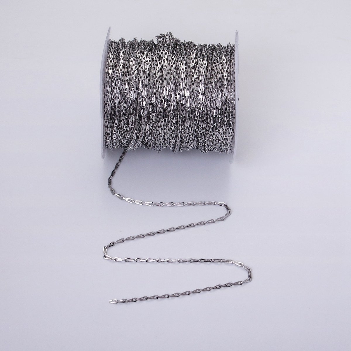 Dainty 16K Gold Filled Ladder Hook Horse Shoe Chain 2.1mm Unfinished chain by Yard Unique Horseshoe Link Chain | ROLL-1265 ROLL-1266 Clearance Pricing