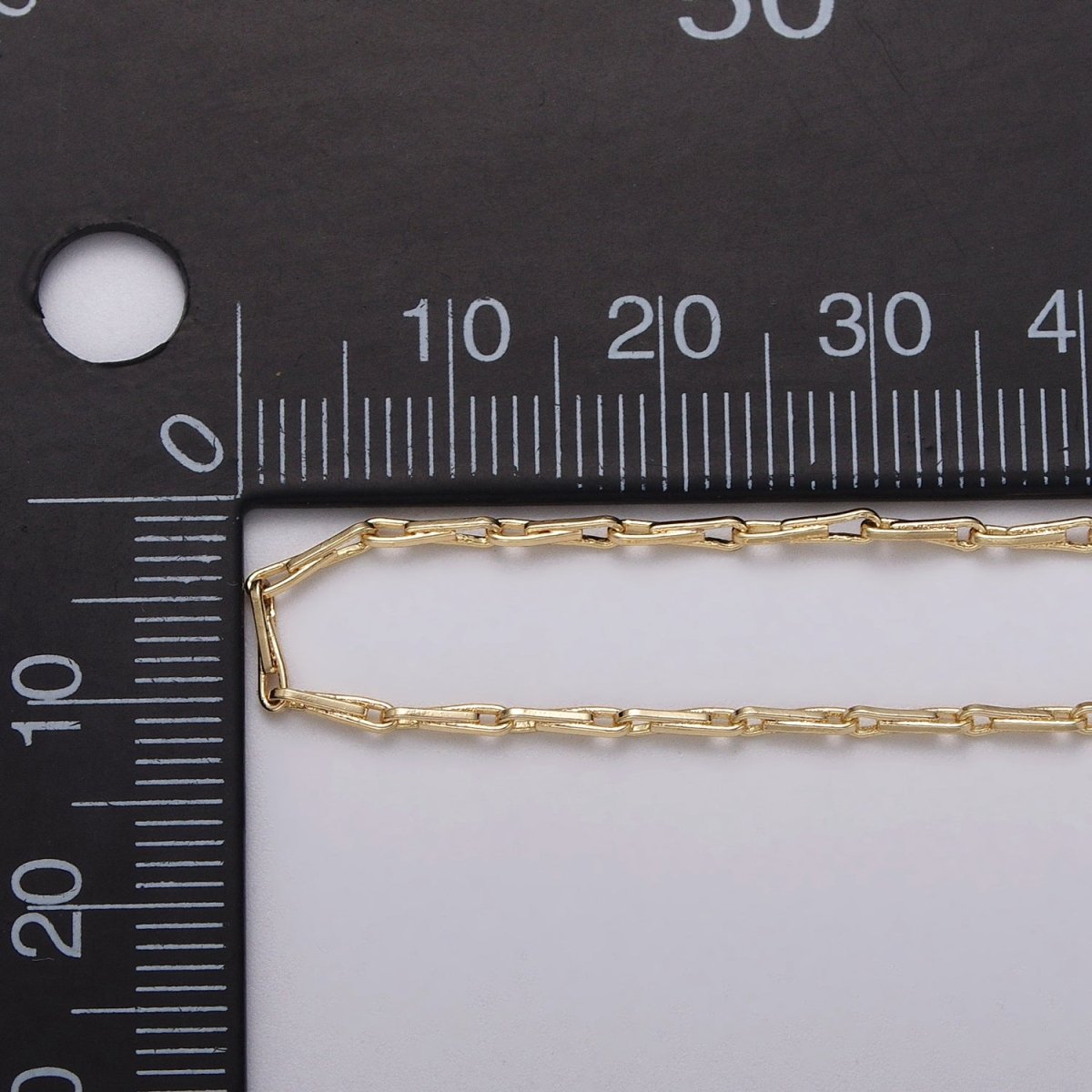 Dainty 24K Gold Filled 1.5mm Barleycorn Unfinished Chain by Yard in Gold & Silver | ROLL-1060, ROLL-1088 Clearance Pricing