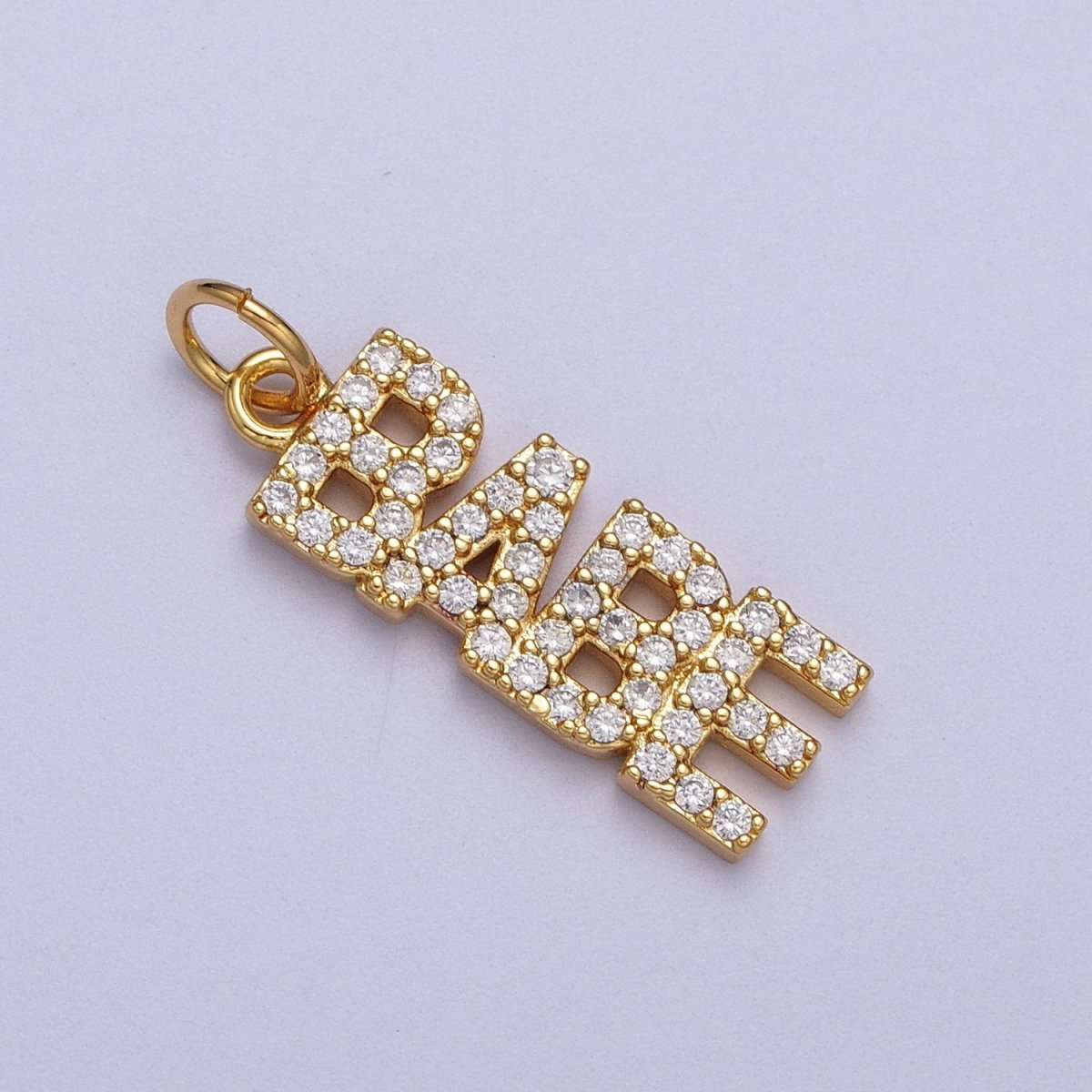 Dainty 24K Gold Filled Cubic Babe Charm Micro Pave Couple Friendship Girl friend Bracelet Necklace Earring Supply AC549 AC550