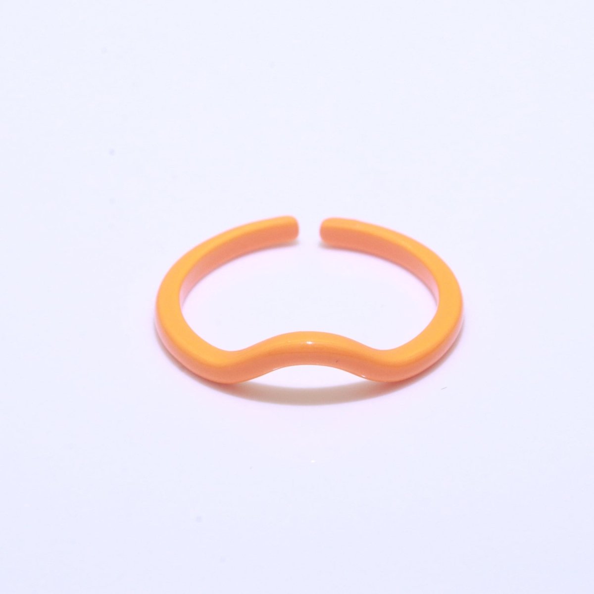 Dainty Acrylic Ring Set - Fashion Resin Acrylic Ring set - Funky Rings - Gift for Her Everyday Y2K Jewelry