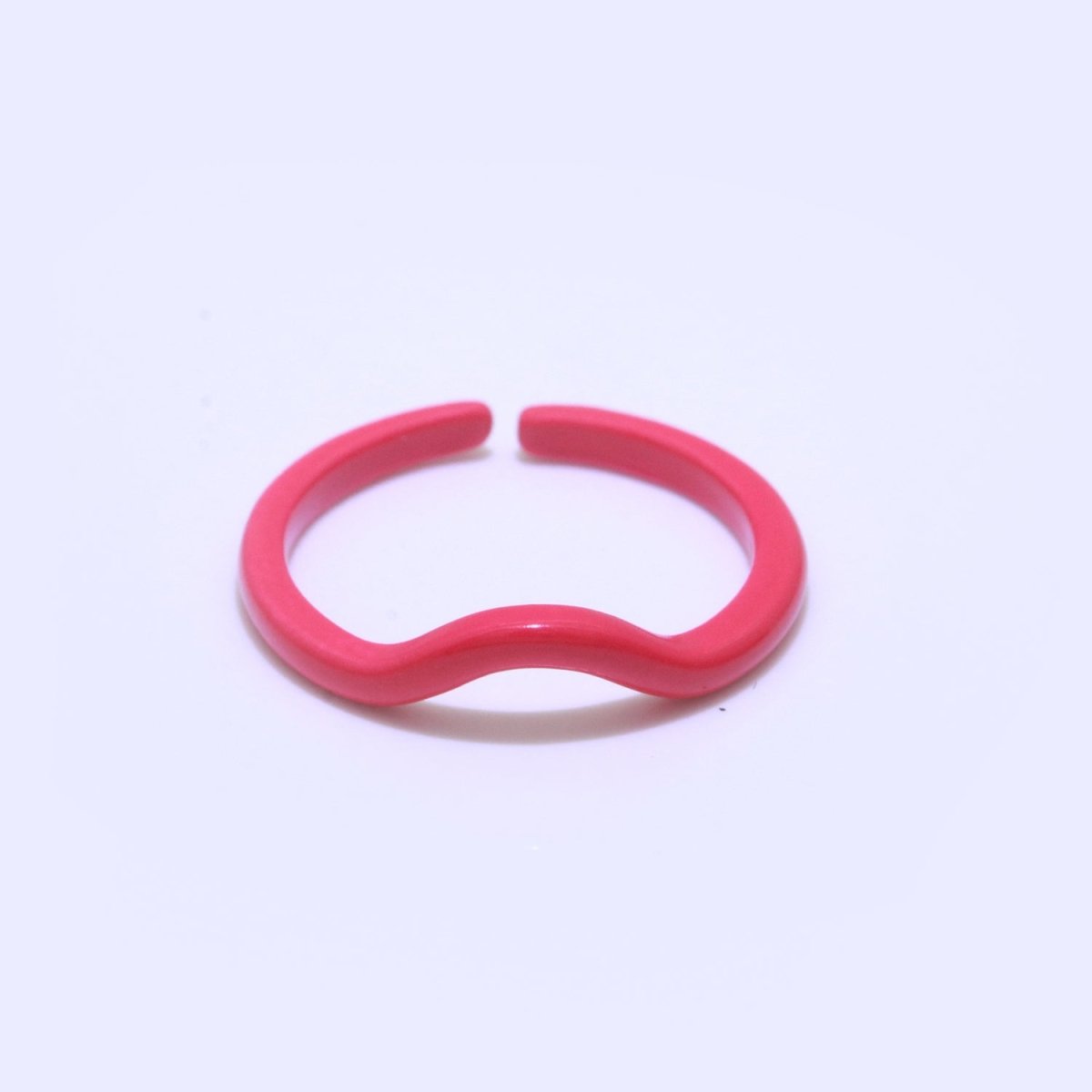 Dainty Acrylic Ring Set - Fashion Resin Acrylic Ring set - Funky Rings - Gift for Her Everyday Y2K Jewelry