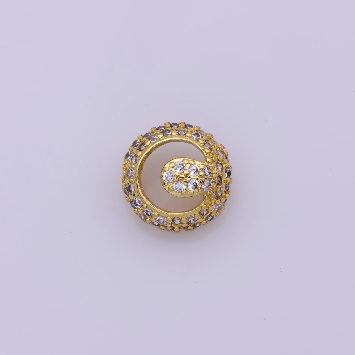 Dainty Bead Hollow Spacer Design Heart Hamsa Hand Moon Star for Bracelet ComponentY-383 Y-389 Y-407 Y-416Y-417