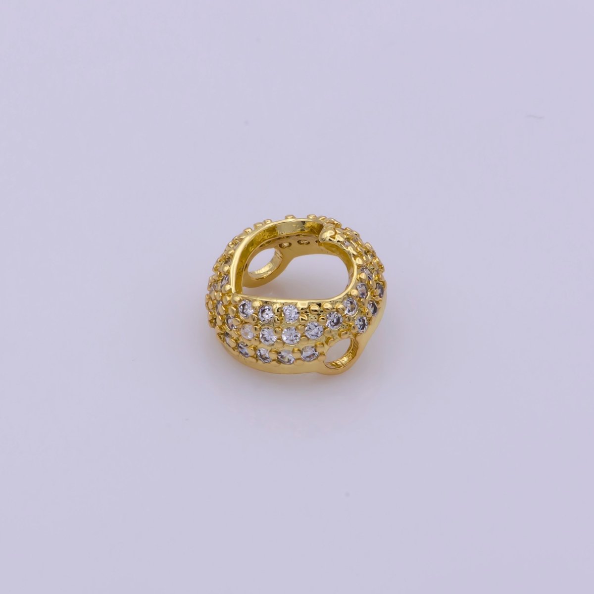 Dainty Bead Hollow Spacer Design Heart Hamsa Hand Moon Star for Bracelet ComponentY-383 Y-389 Y-407 Y-416Y-417