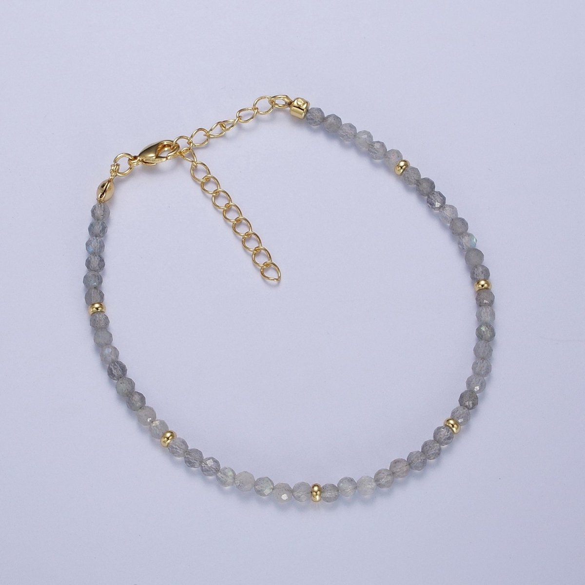 Dainty Beaded Bracelet Tourmaline, Amazonite, Ruby, Amethyst, Moonstone Jewelry Handmade Jewelry | WA-1221 WA-1222 WA-1238 WA-1239 WA-1240 Clearance Pricing