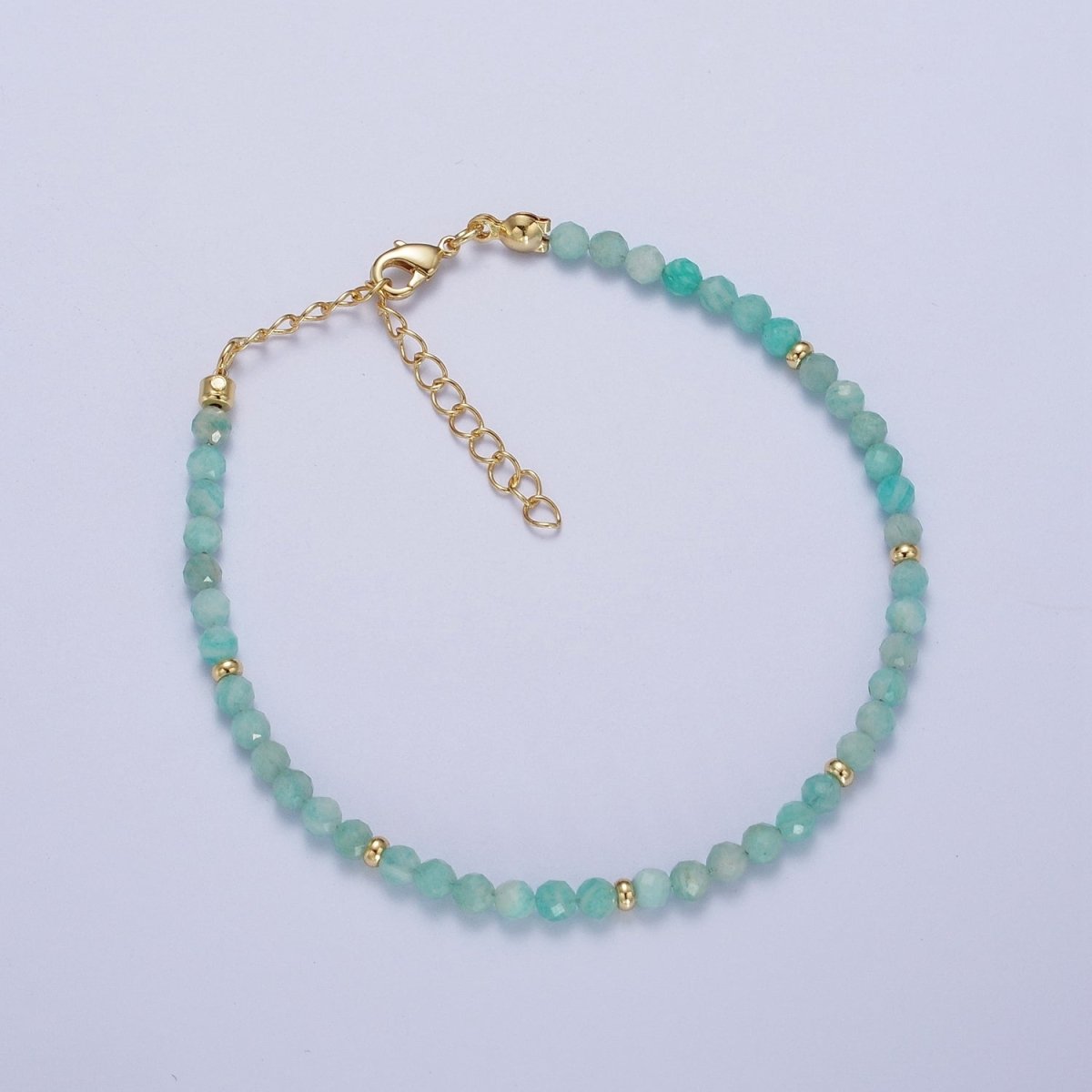 Dainty Beaded Bracelet Tourmaline, Amazonite, Ruby, Amethyst, Moonstone Jewelry Handmade Jewelry | WA-1221 WA-1222 WA-1238 WA-1239 WA-1240 Clearance Pricing