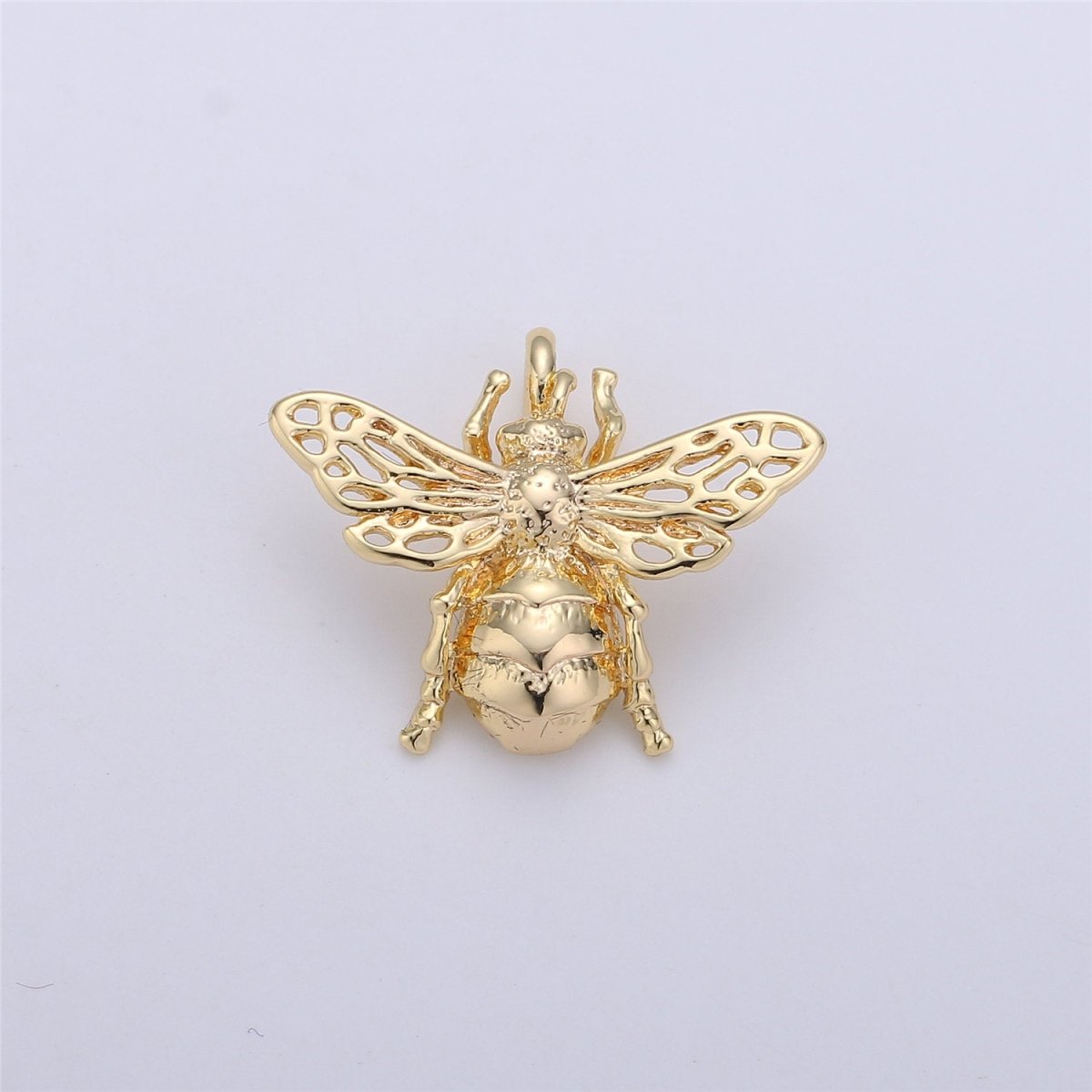 Dainty Bee Charms Gold Filled Insect Charm for Necklace Bracelet | C-654, D-168
