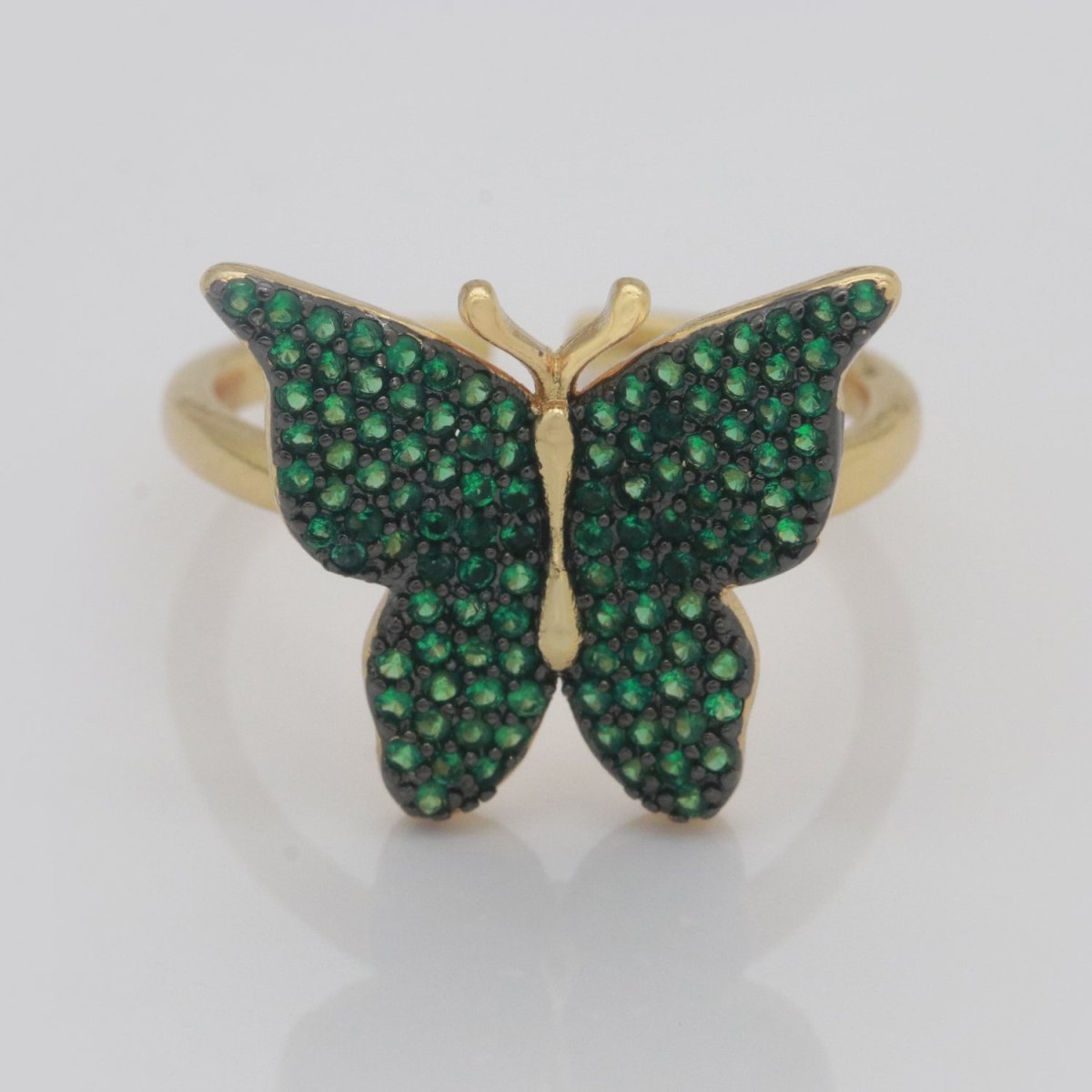 Dainty Butterfly Ring, Open Gold Adjustable Ring, Cute Mariposa Ring, Animal Lover Ring for Minimalist jewelry for Christmas Gift Idea S-160~S-164