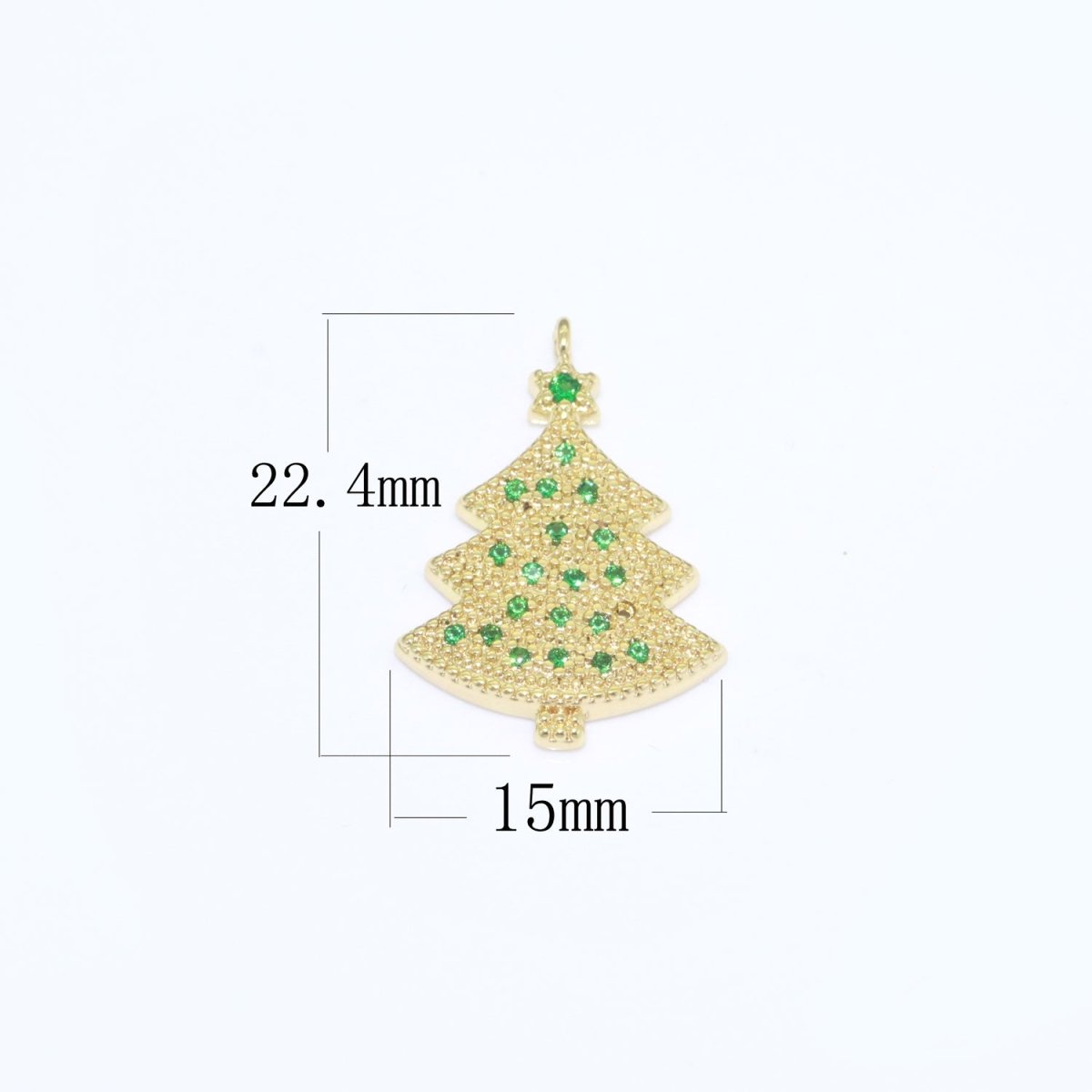 Dainty Christmas charms Micro Pave Holiday Collection Santa, Snow, Stocking, Snow man, Reindeer, Tree Pendant for DiY Jewelry Necklace Bracelet Earring Accessory F-902 F-903 M-594 - M-604