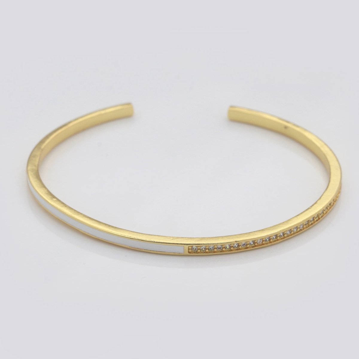 Dainty Cuff Bracelet Minimalist Bangle For Stacking Jewelry | WA-289 to WA-292 Clearance Pricing