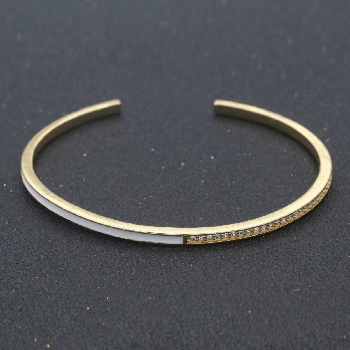 Dainty Cuff Bracelet Minimalist Bangle For Stacking Jewelry | WA-289 to WA-292 Clearance Pricing