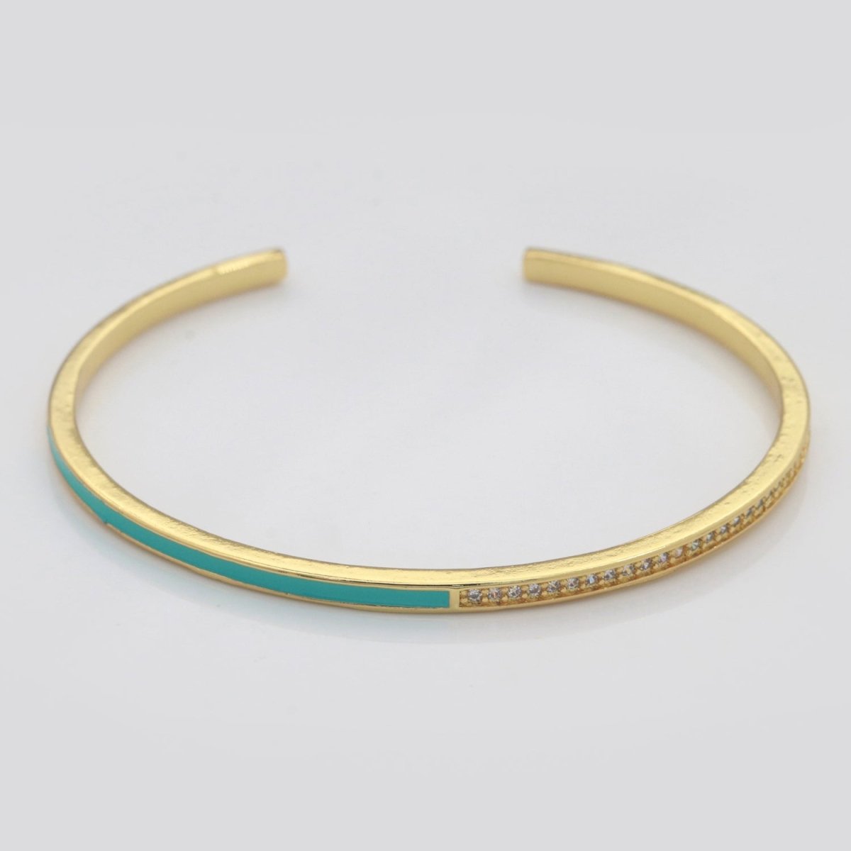 Dainty Cuff Bracelet Minimalist Bangle For Stacking Jewelry | WA-289 to WA-292 Clearance Pricing