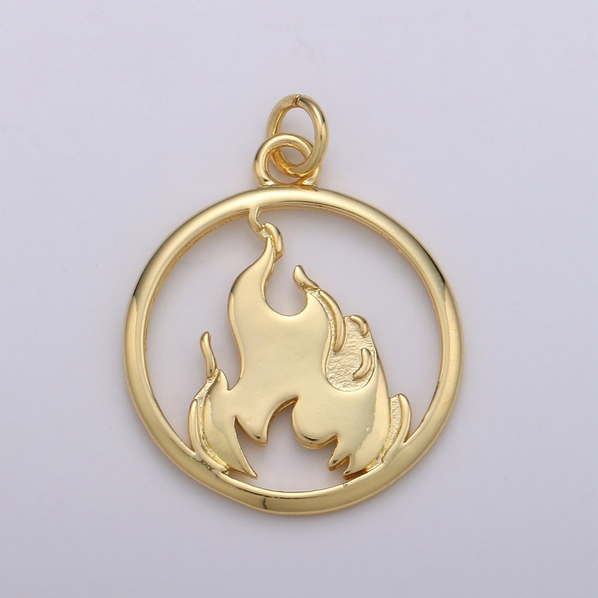 Dainty Gold Element Charm Fire Wind Earth Ocean Wave Charm. 24K Gold Filled Charm for Bracelet Necklace Earring Supply D-915 D-923 - D-925