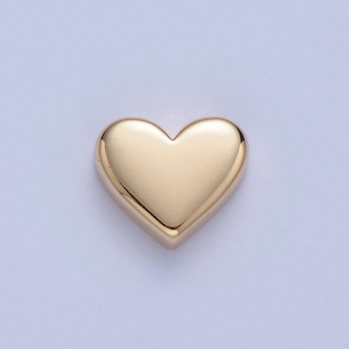 Dainty Gold Filled Heart Bead Spacer for Bracelet Necklace W-852 - DLUXCA