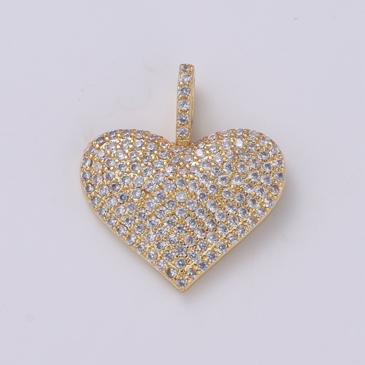 Dainty Gold Filled Heart Charms H-438 H-462 H-467 H-486 H-488