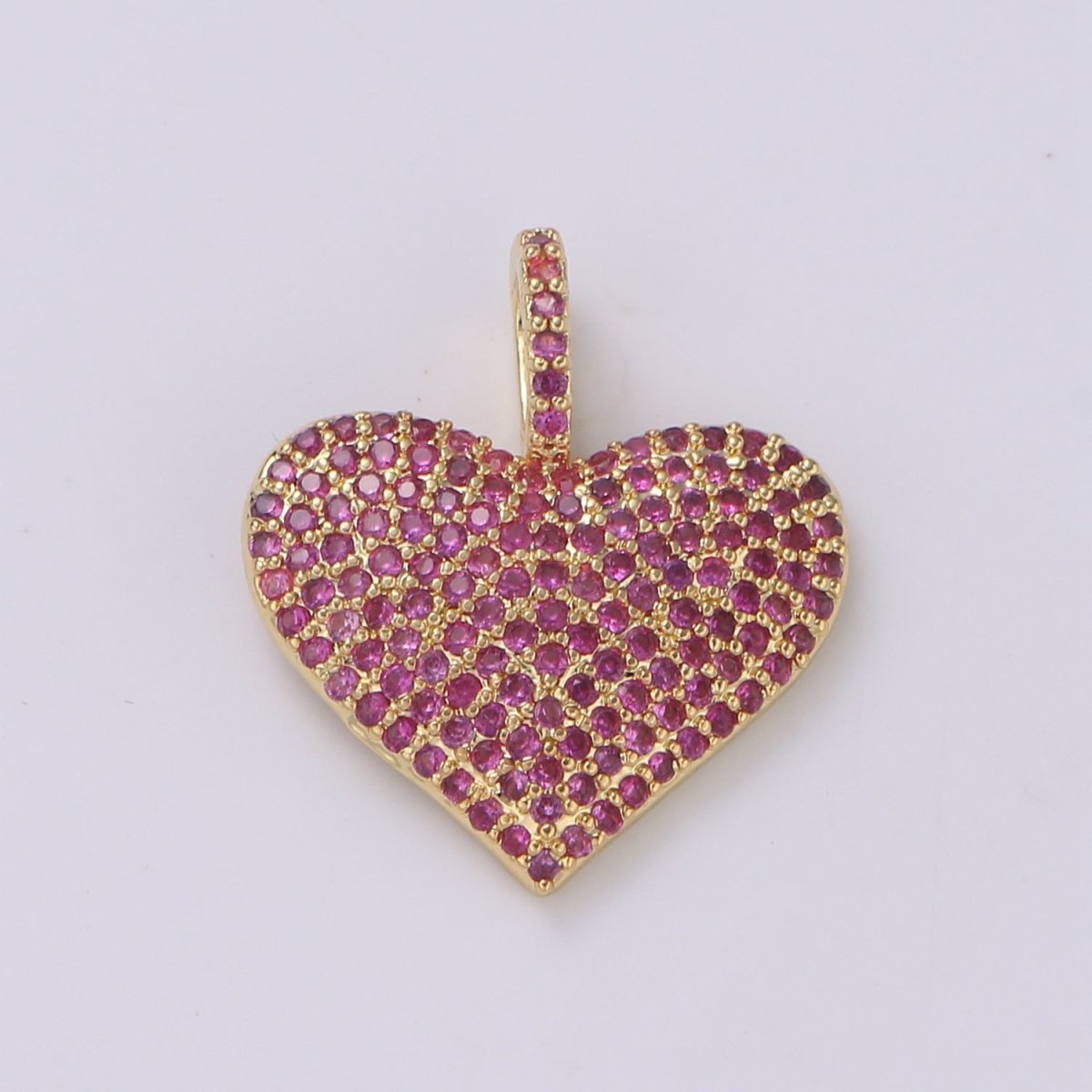 Dainty Gold Filled Heart Charms H-438 H-462 H-467 H-486 H-488