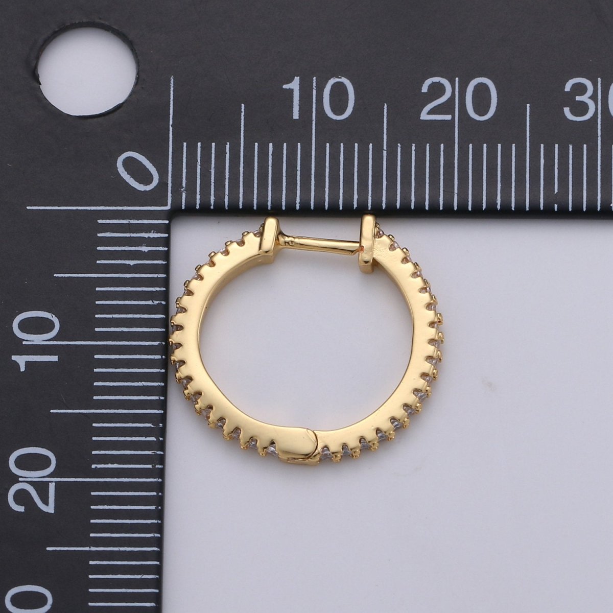 Dainty Gold Filled hoop earrings - huggie hoops earrings - Cubic hoop earrings - Dainty hoops - Tiny hoops - Thin hoops - Minimalist earring P-047 Q-222 Q-223