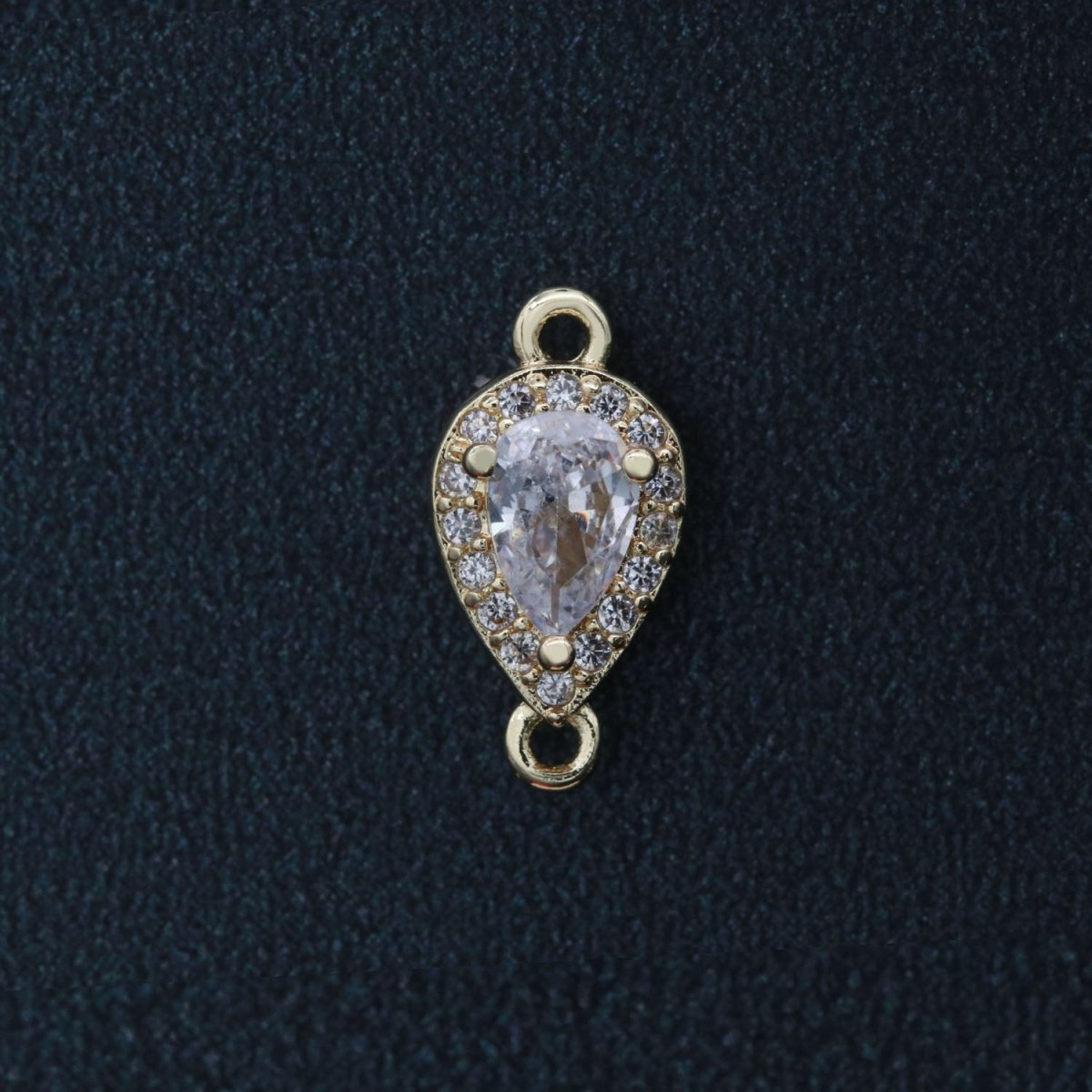 Dainty Gold Filled Stone Connectors  F-837 F-843