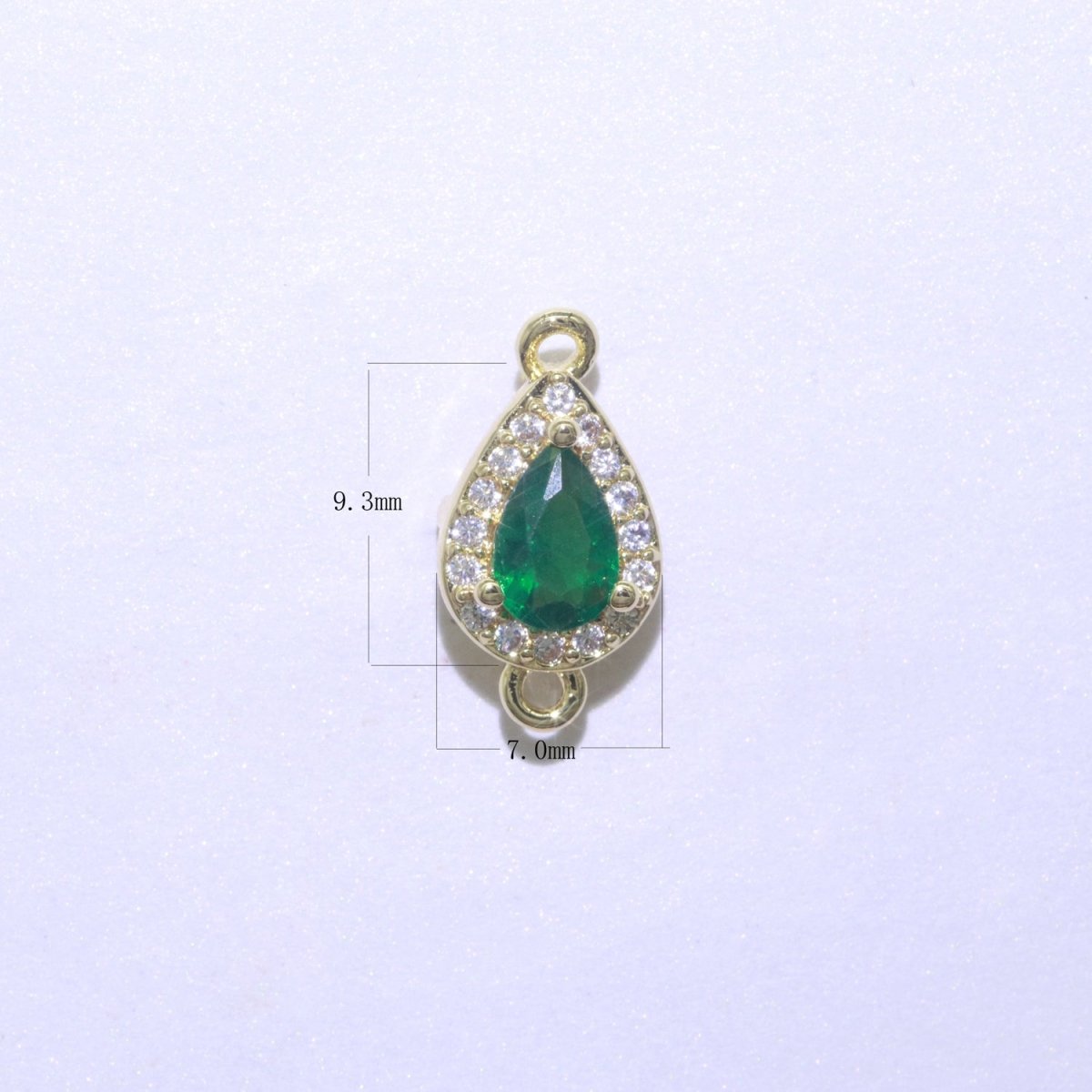 Dainty Gold Filled Stone Connectors  F-837 F-843