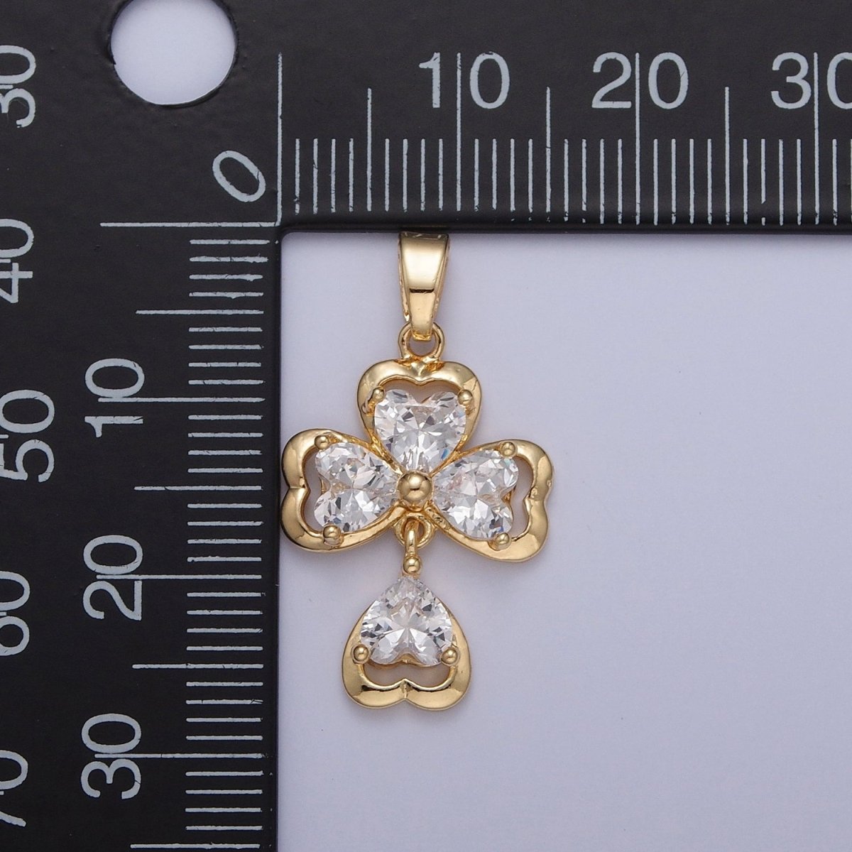 Dainty Gold Heart Cross Necklace Pendant Religious Charm Minimalist Jewelry Pendant X-348 X-349