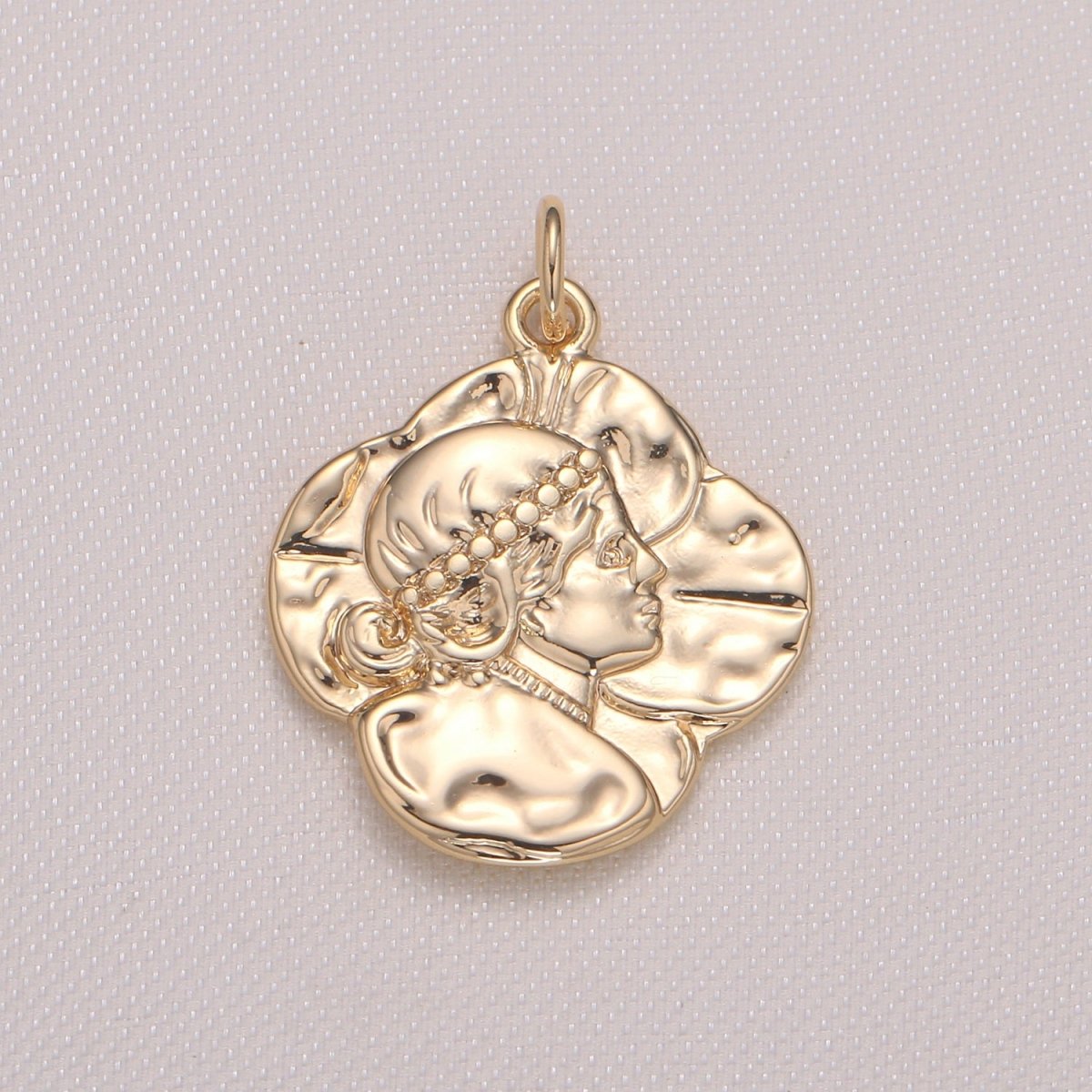 Dainty Gold Plated God Goddess Charm Greek Mythology God Charm Pendant GP-946 - DLUXCA