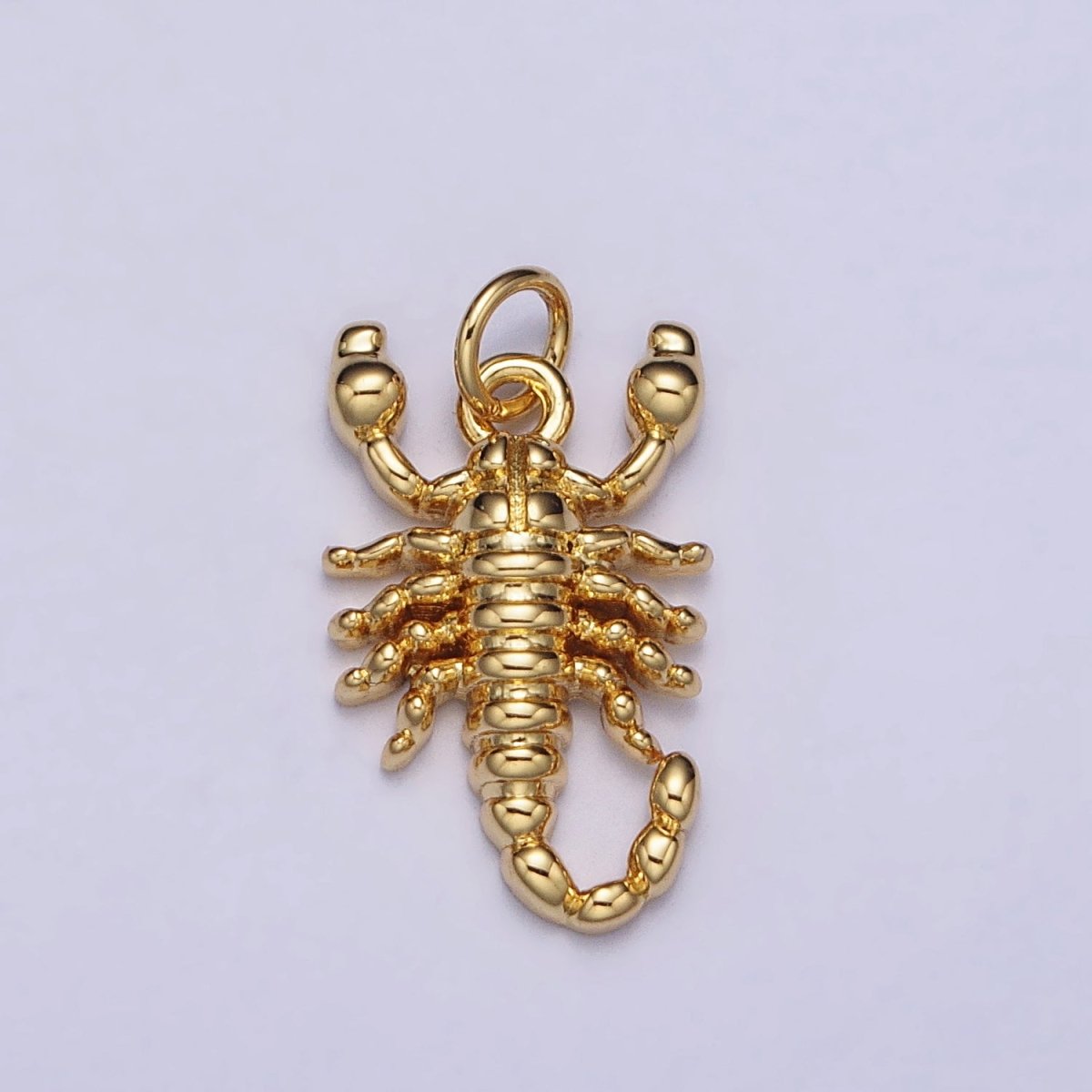 Dainty Gold Scorpion Charm Insect Animal Desert Charm AC-670 AC-671