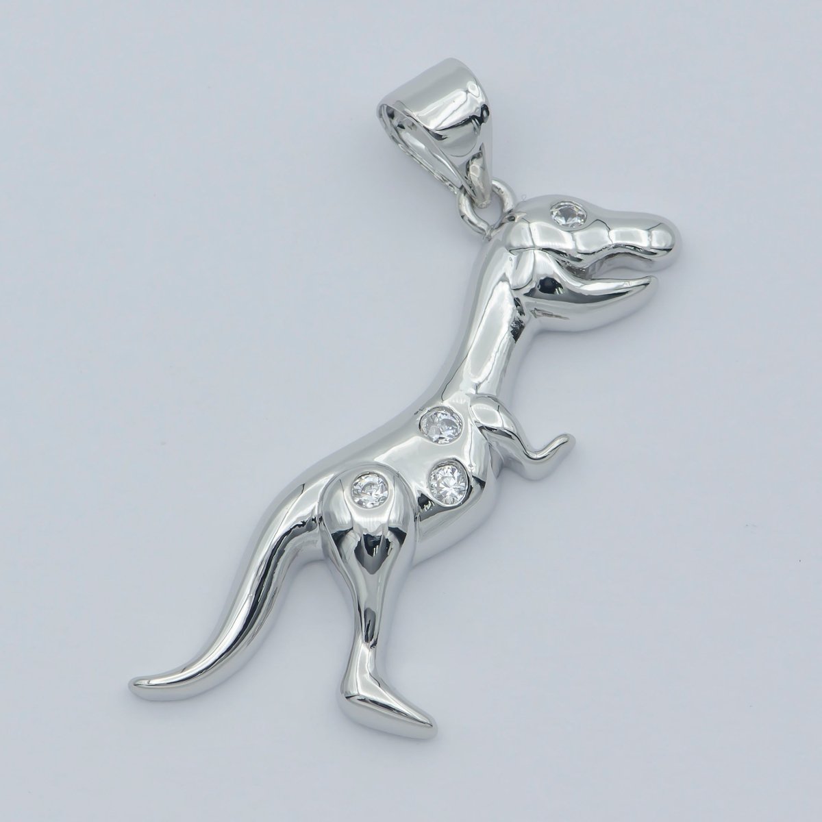 Dainty Gold T-Rex Dinosaur Charms, Silver Tyrannosaurus Rex Charm Men Women Unisex Kids Jewelry for Bracelet necklace earring Supply J-866 I-190