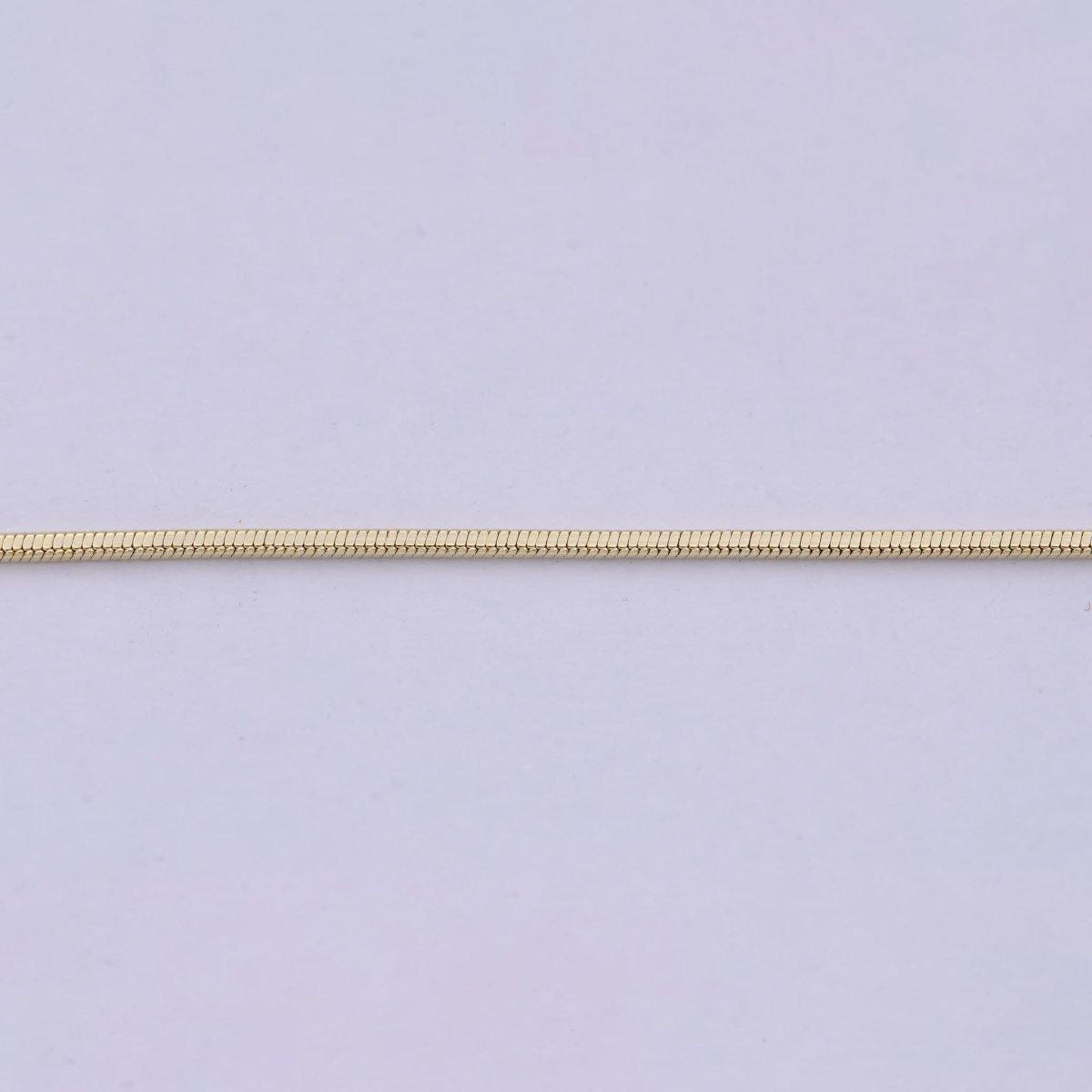 Dainty Herringbone Chain Necklace - 1.1mm 14k Gold Filled Snake Chain - 17.8&19.5 inches Layering Necklace Ready To Wear w/ Lobster Clasp | WA-518 WA-519