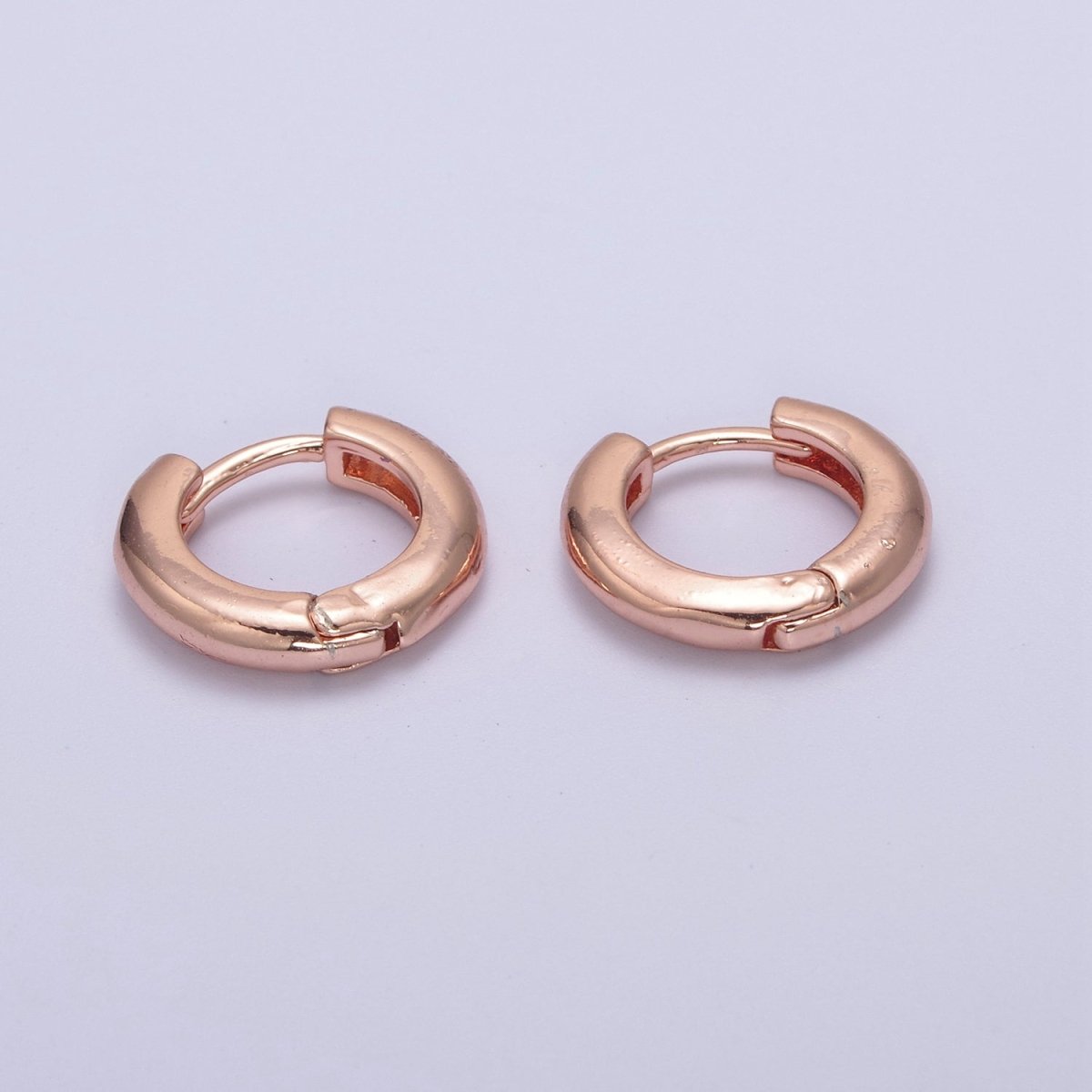 Dainty Hoop earrings 14k Gold Filled Hoop Earring 15mm Huggie Earring for Everyday Wear Hypoallergenic Jewelry Q-225 Q-226 T-278