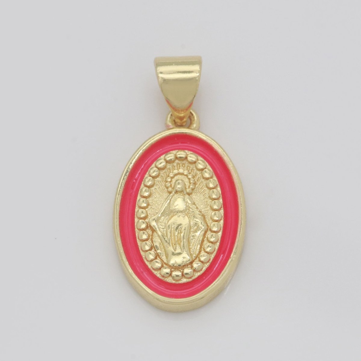 Dainty Miraculous Lady Charm gold medallion Charm, gold filled Virgin Mary religious medal Saint Pendant Religious Coin Catholic Enamel Jewelry N-1373 N-1374 N-1375 N-1376 N-1377 N-1378 N-1379 N-1380 N-1381 N-1382