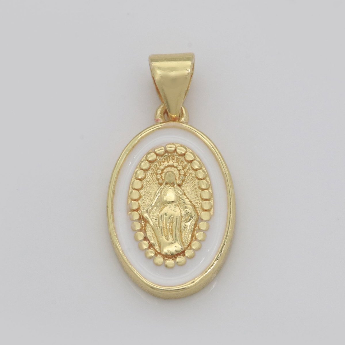 Dainty Miraculous Lady Charm gold medallion Charm, gold filled Virgin Mary religious medal Saint Pendant Religious Coin Catholic Enamel Jewelry N-1373 N-1374 N-1375 N-1376 N-1377 N-1378 N-1379 N-1380 N-1381 N-1382