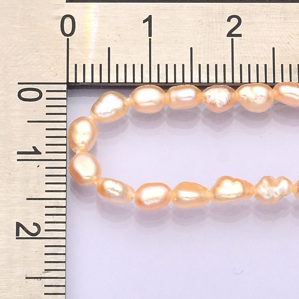 Dainty Pearl Choker Necklace - Blush Pink Bridal Wedding Jewelry - Bridesmaid Jewelry - Fresh Water Pearl Jewelry | WA - 705 Clearance Pricing - DLUXCA