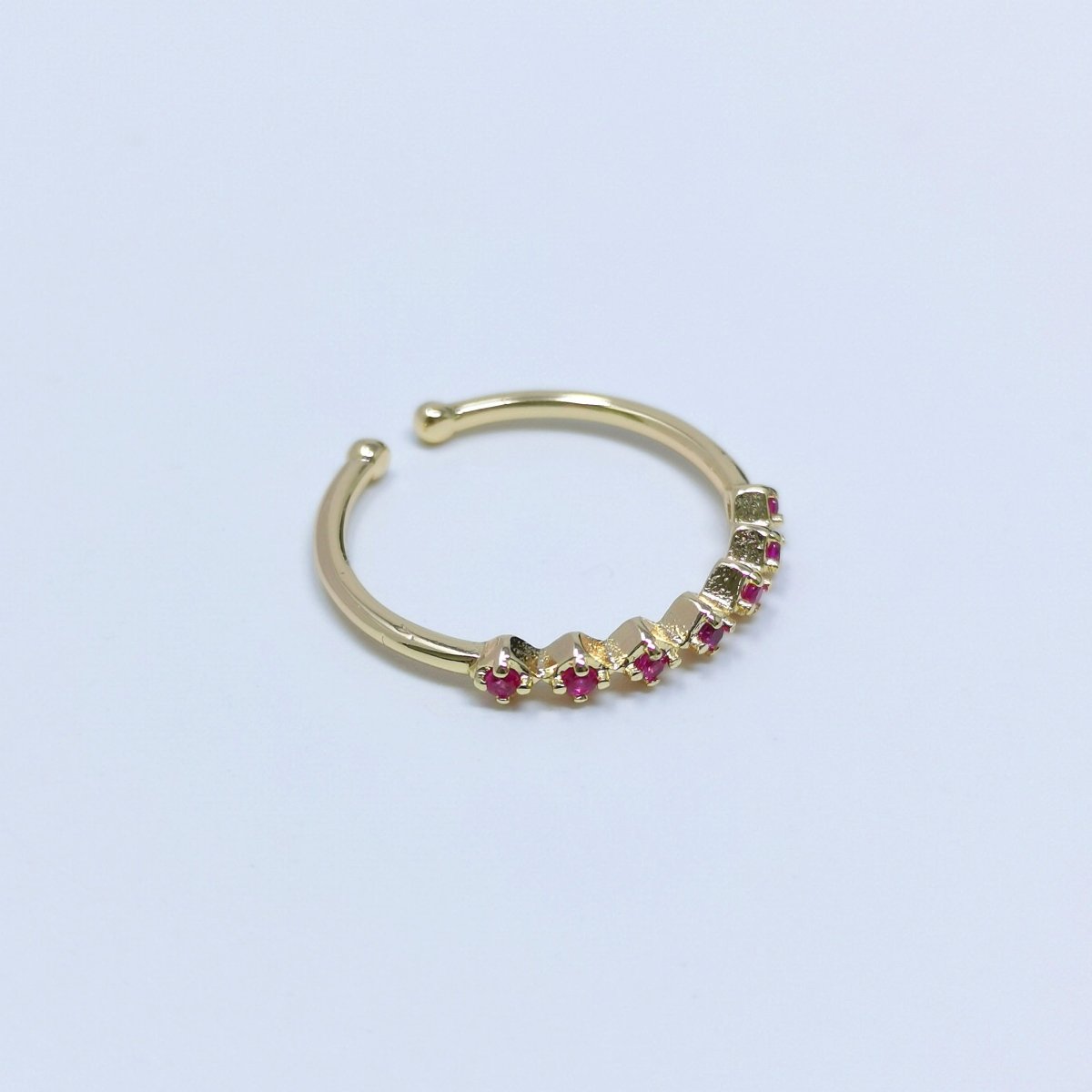 Dainty Rings For Women Crystal Ring Gold Rings Cubic Ring Stackable Ring Bridesmaid Gift Minimalist Rings Claer Pink Blu Green Cz Ring R-231 R-236 R-237 R-240