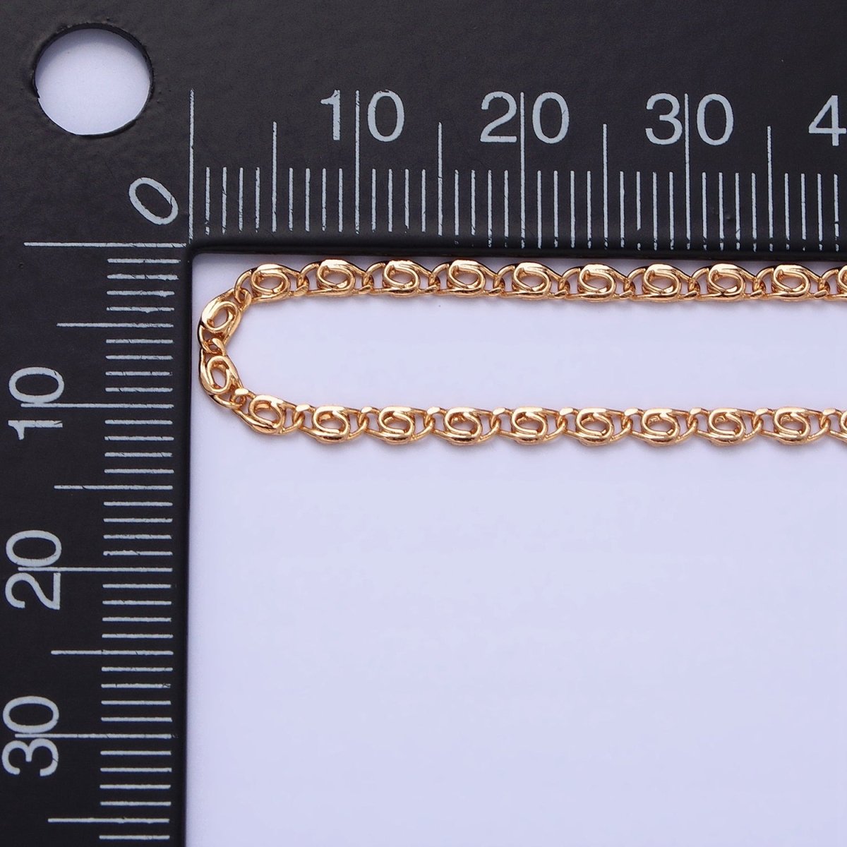 Dainty Scroll Chain Necklace 17.75 inch, 19.6 inch Long Ready to Wear Necklace in 18k Gold Filled | WA-1680 WA-1681 WA-1682 WA-1683 Clearance Pricing