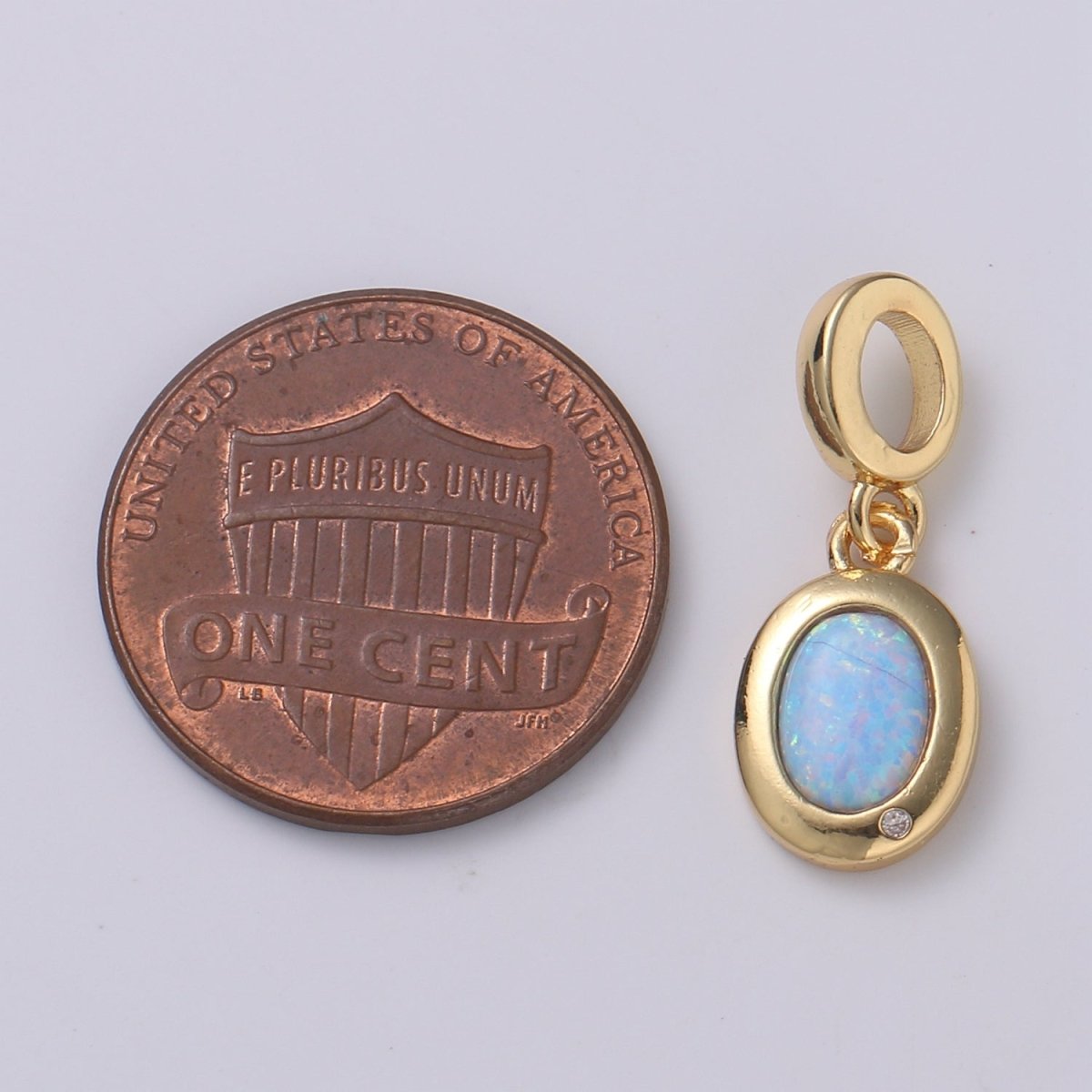 Dainty Solitaire Pendant 14K Gold Filled Oval Pendant for necklace Opal Charm Birthstone Cubic Zirconia Geometriz Bezel Charm H-389 H-390 H-392 H-397