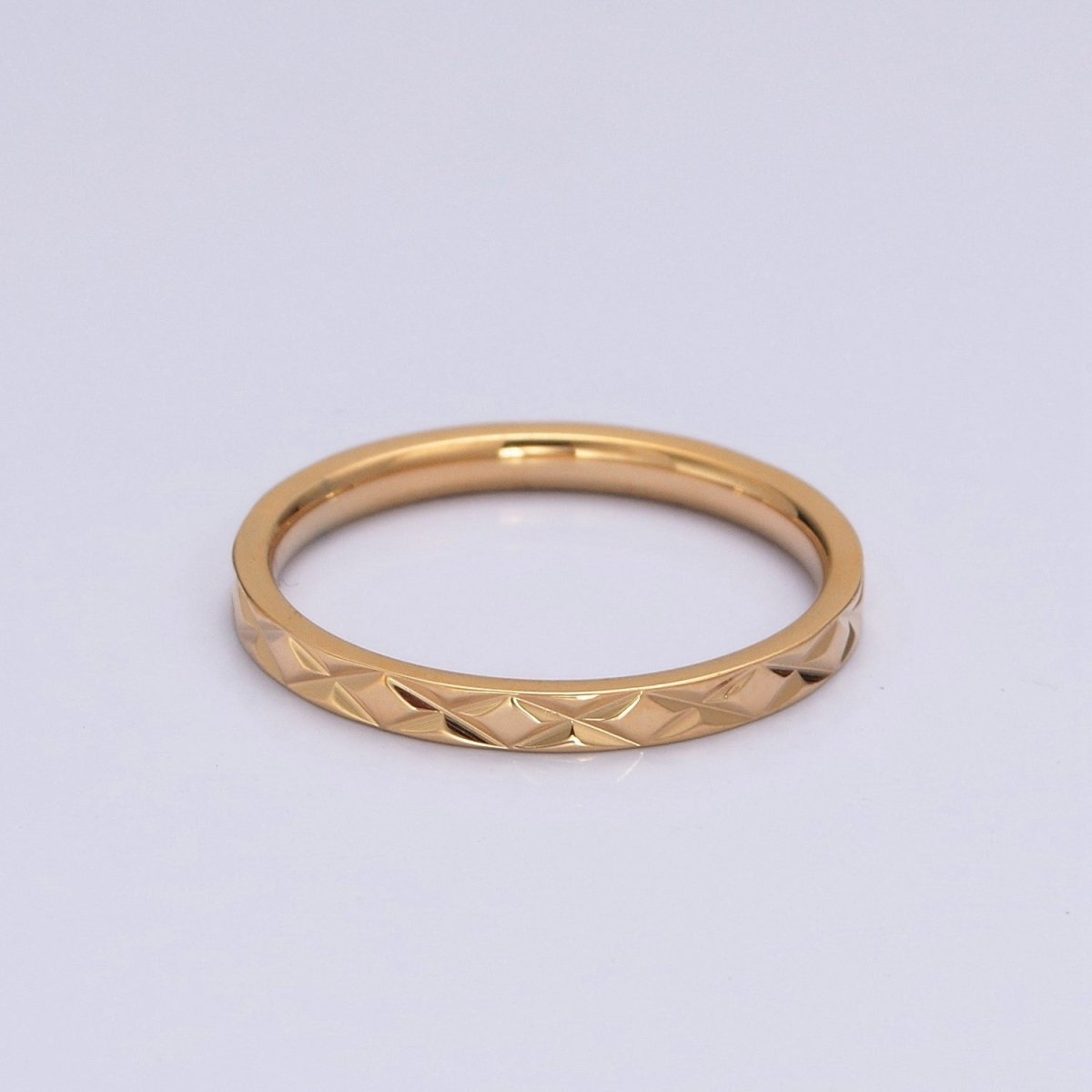 Dainty Star Gold Ring X Silver Stainless Steel Ring Minimalist Jewelry O-804 O-805