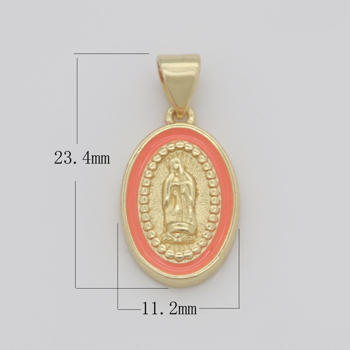 Dainty Virgin Mary Charm gold medallion Charm, gold filled Lady Guadalupe religious medal Saint Pendant Religious Coin Catholic Enamel Jewelry N-1363 N-1364 N-1365 N-1366 N-1367 N-1368 N-1369 N-1370 N-1371 N-1372