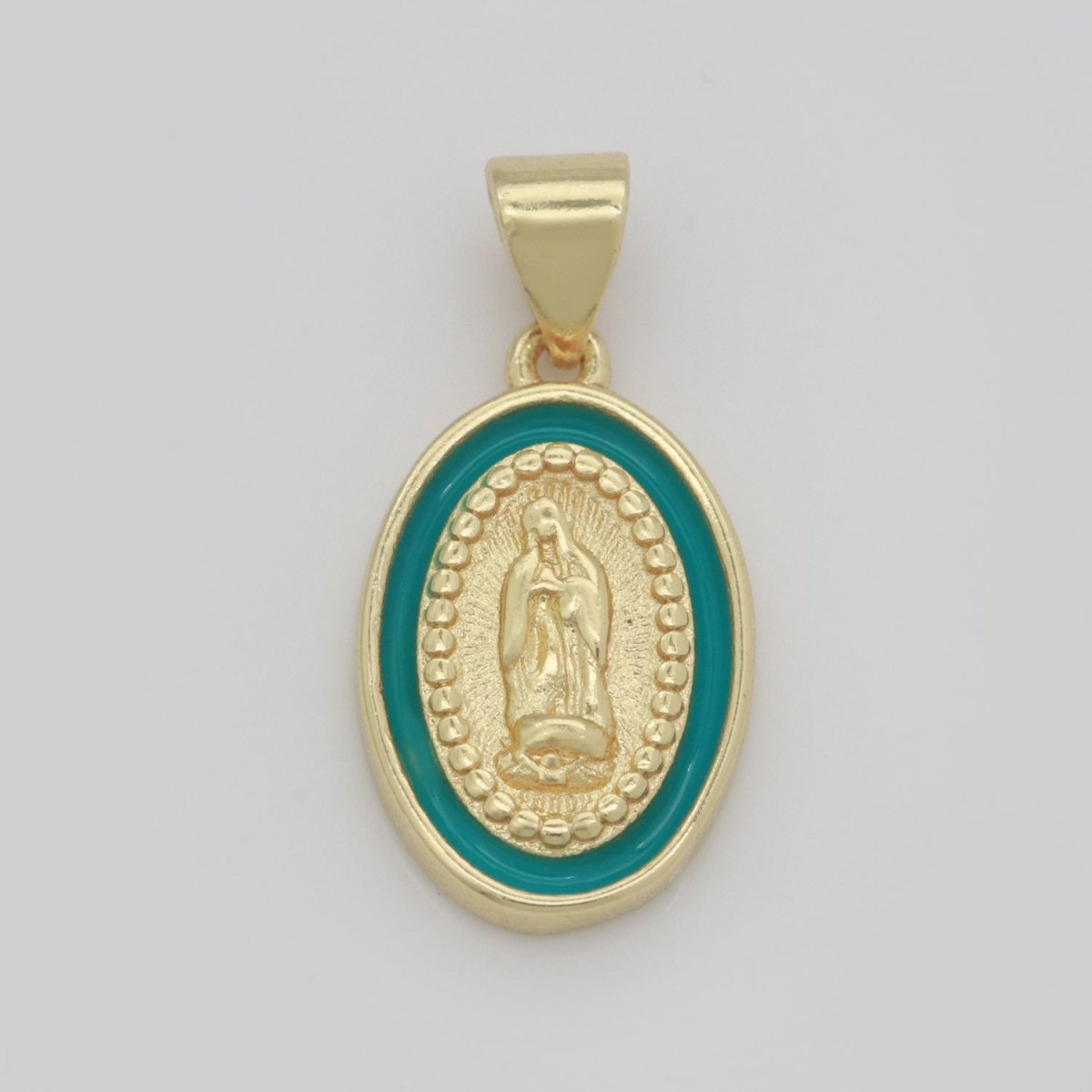 Dainty Virgin Mary Charm gold medallion Charm, gold filled Lady Guadalupe religious medal Saint Pendant Religious Coin Catholic Enamel Jewelry N-1363 N-1364 N-1365 N-1366 N-1367 N-1368 N-1369 N-1370 N-1371 N-1372