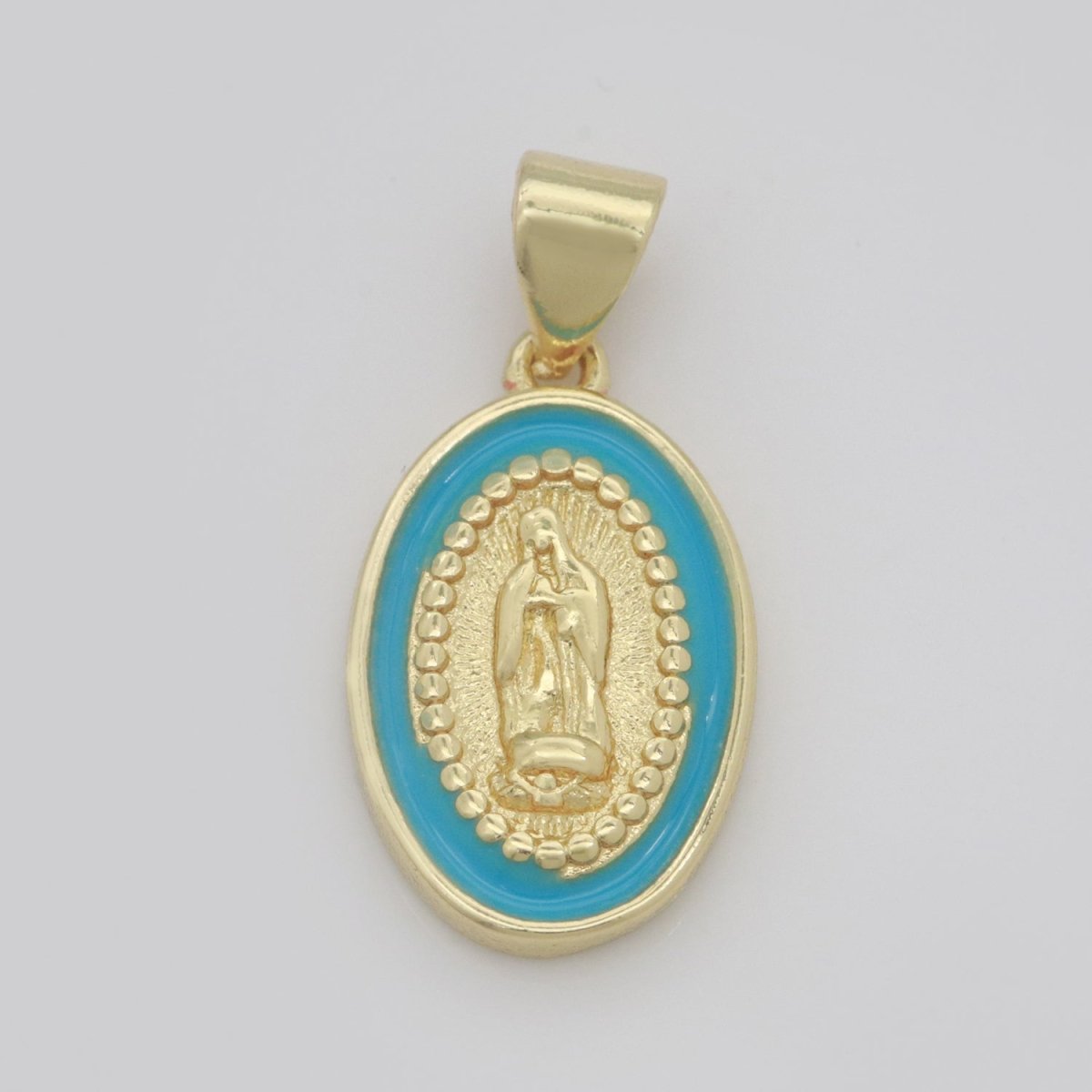 Dainty Virgin Mary Charm gold medallion Charm, gold filled Lady Guadalupe religious medal Saint Pendant Religious Coin Catholic Enamel Jewelry N-1363 N-1364 N-1365 N-1366 N-1367 N-1368 N-1369 N-1370 N-1371 N-1372