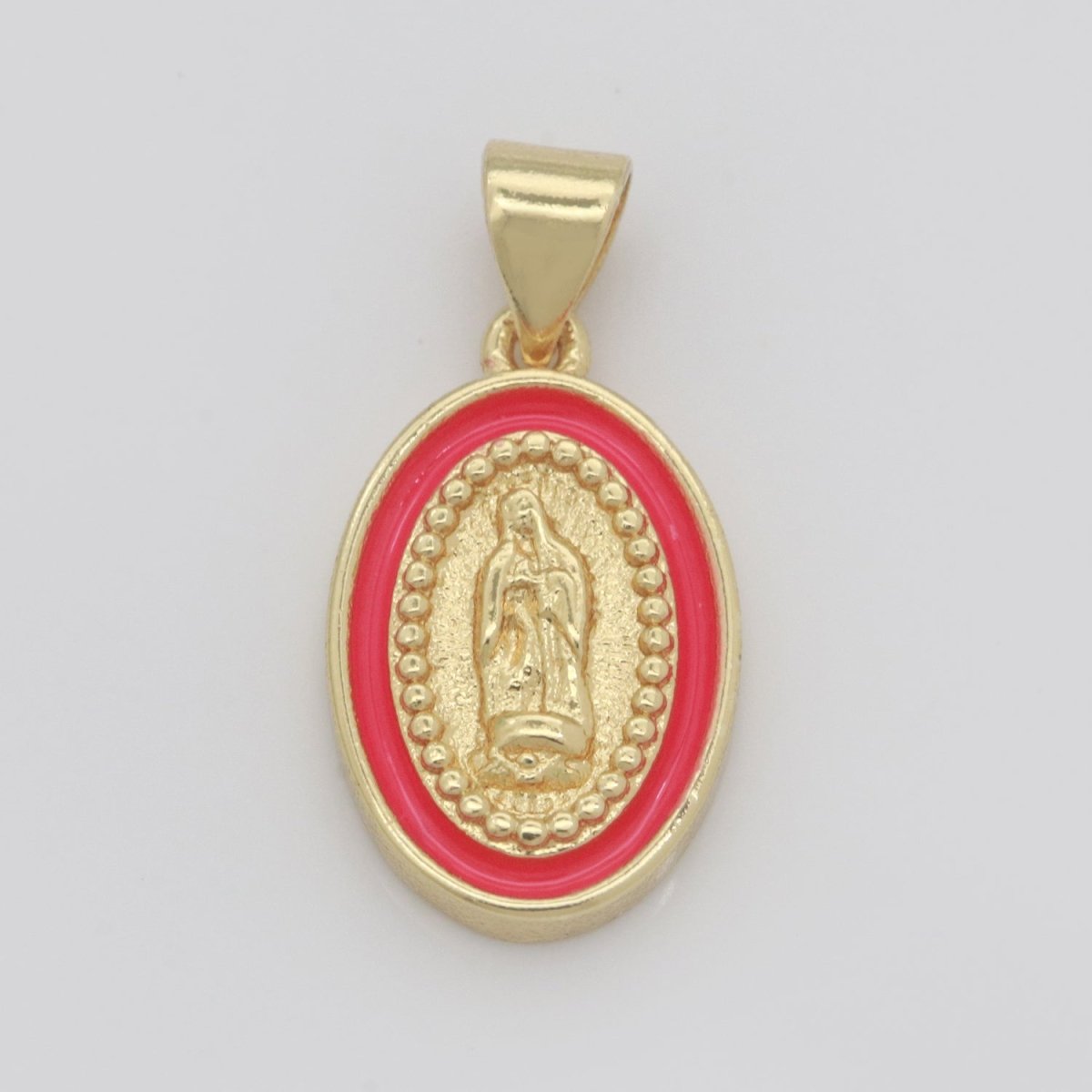 Dainty Virgin Mary Charm gold medallion Charm, gold filled Lady Guadalupe religious medal Saint Pendant Religious Coin Catholic Enamel Jewelry N-1363 N-1364 N-1365 N-1366 N-1367 N-1368 N-1369 N-1370 N-1371 N-1372