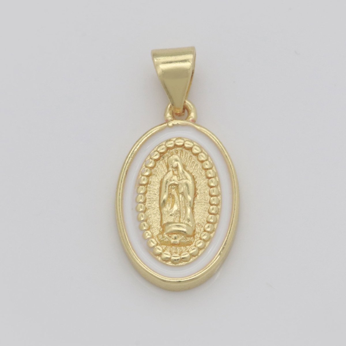 Dainty Virgin Mary Charm gold medallion Charm, gold filled Lady Guadalupe religious medal Saint Pendant Religious Coin Catholic Enamel Jewelry N-1363 N-1364 N-1365 N-1366 N-1367 N-1368 N-1369 N-1370 N-1371 N-1372