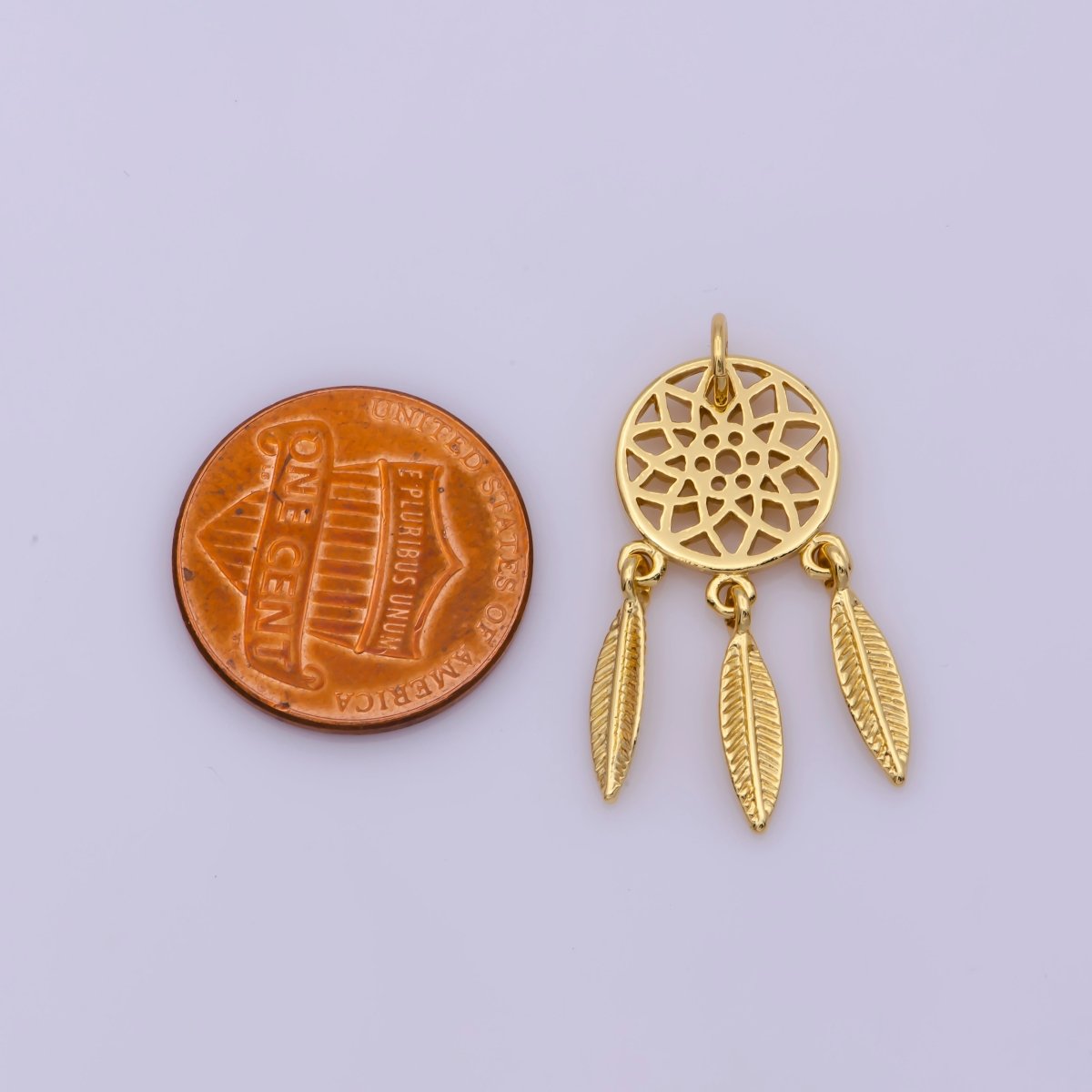 Dream Catcher Charms Gold Silver Bohemian Boho Dreamcatcher Charm Dangle Jewelry Making for Necklace Earring N-196 N-197