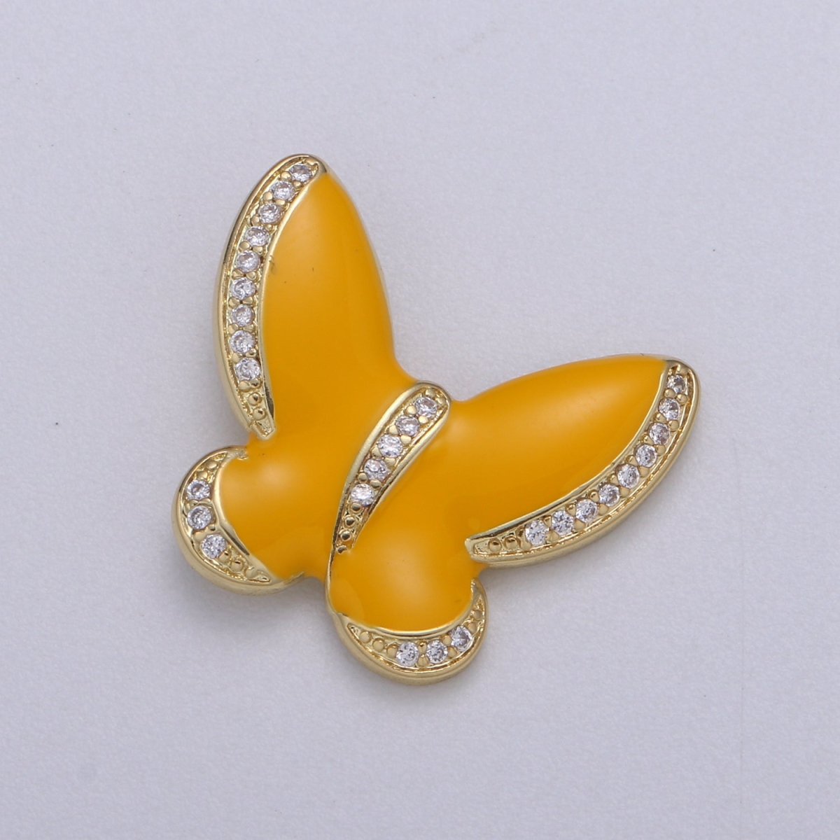 Enamel butterfly charm necklace Dainty Mariposa Charm Pendant for bracelet Jewelry Making Supply Blue, Black Pink Red White Evil Eye H-755 H-781 H-783 H-825 H-827 H-833 H-839