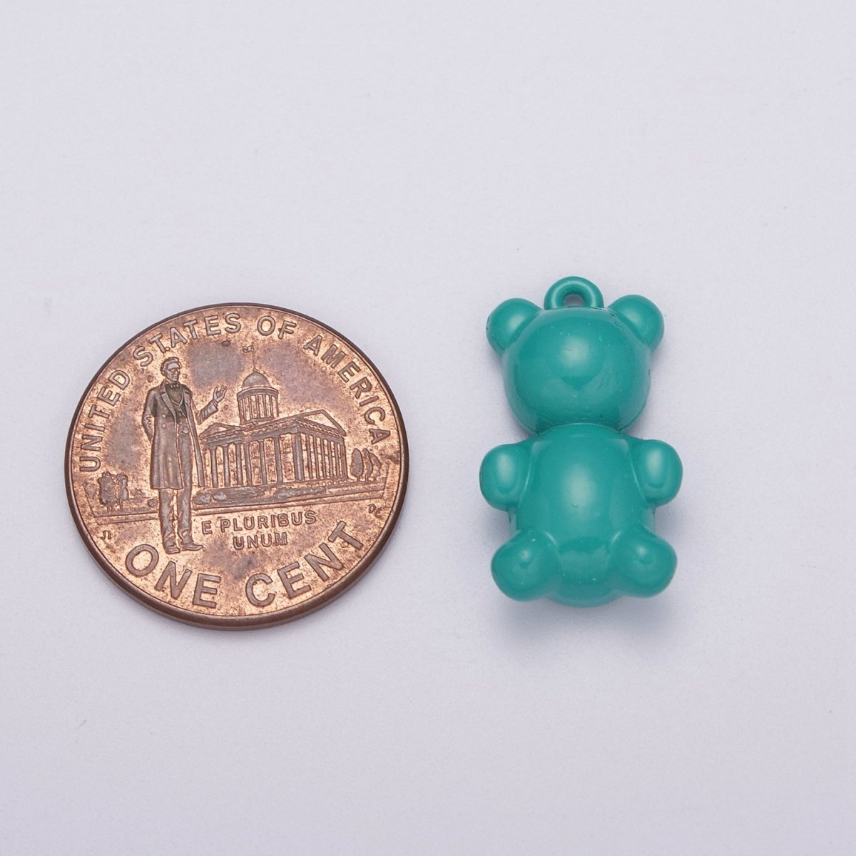 Enamel Gummy Bear Charm Necklace Earring Bracelet Phone Charm Mini Lanyard Badge Charm, Planner Charm, Cute Accessories, M-759-M-766