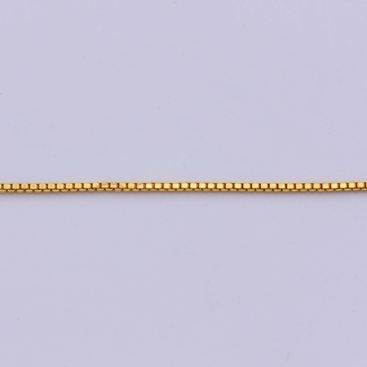 Fine 24k Gold Filled Box Chain, High Quality Gold Chain, Dainty Gold Chain Necklace Wholesale Supply | WA-776 Clearance Pricing - DLUXCA
