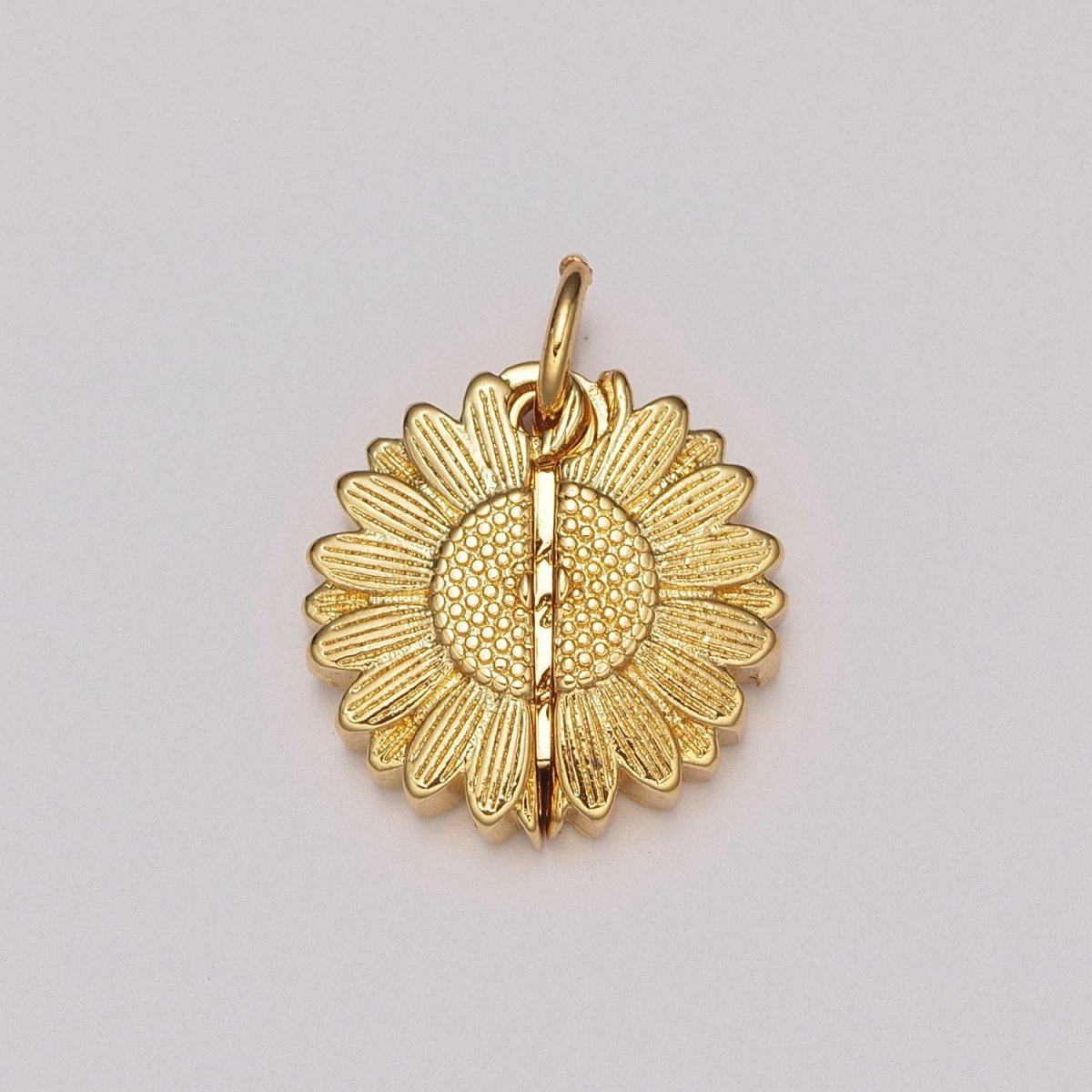 Flower Locket Charm Necklace Encouraging Word Pendant Necklace Engraved Jewelry M-834 - M-837